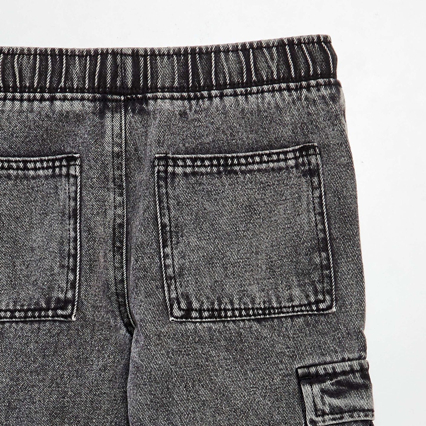 Jean denim avec poches GRIS
