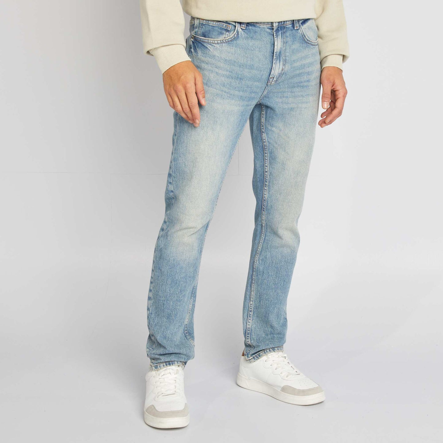 Jean slim slim fit / coupe ajustée BLEU CLAIR