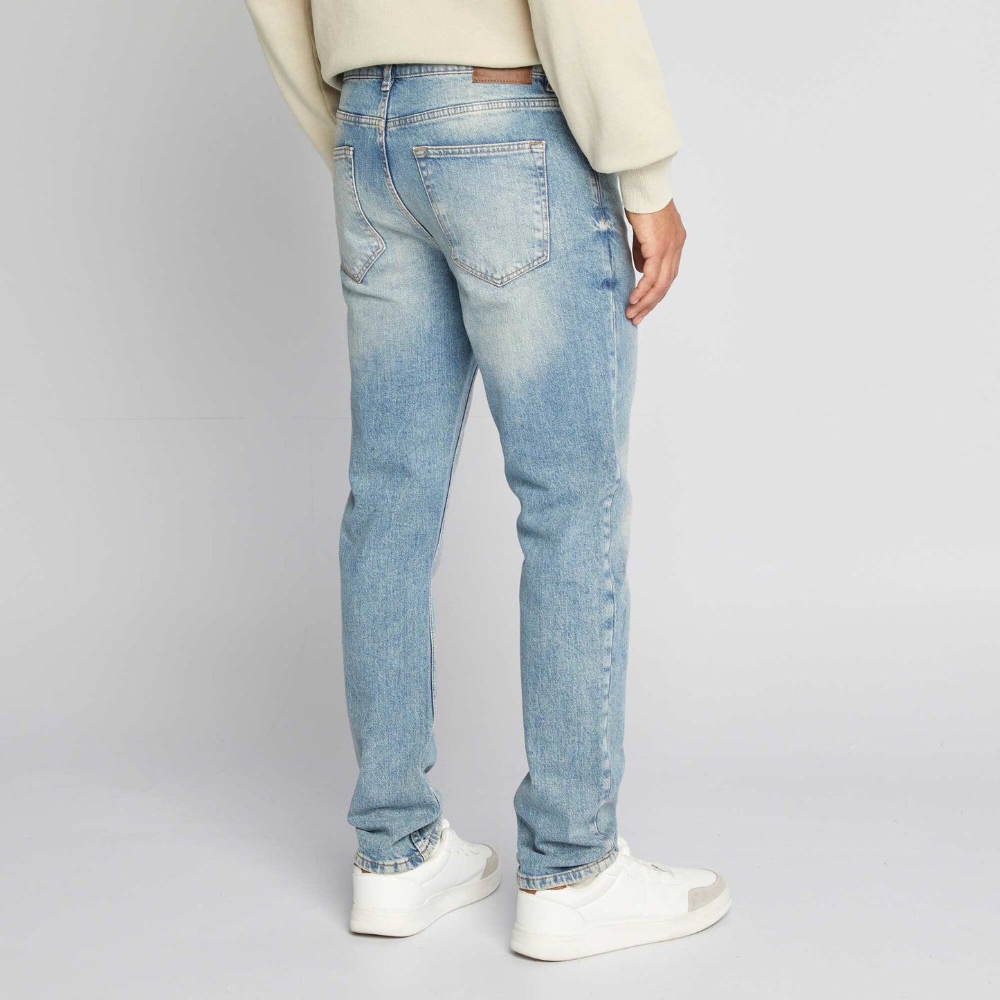 Jean slim slim fit / coupe ajustée BLEU CLAIR