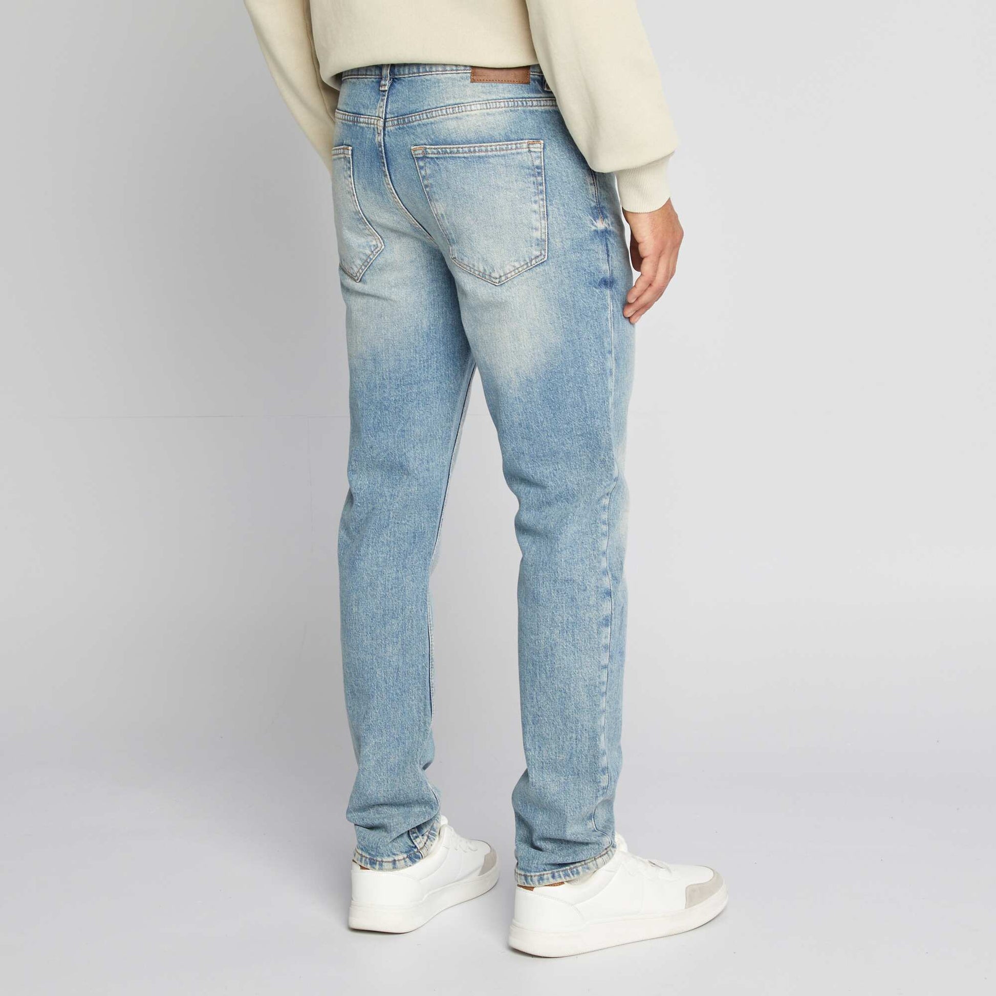 Jean slim slim fit / coupe ajustée BLEU CLAIR