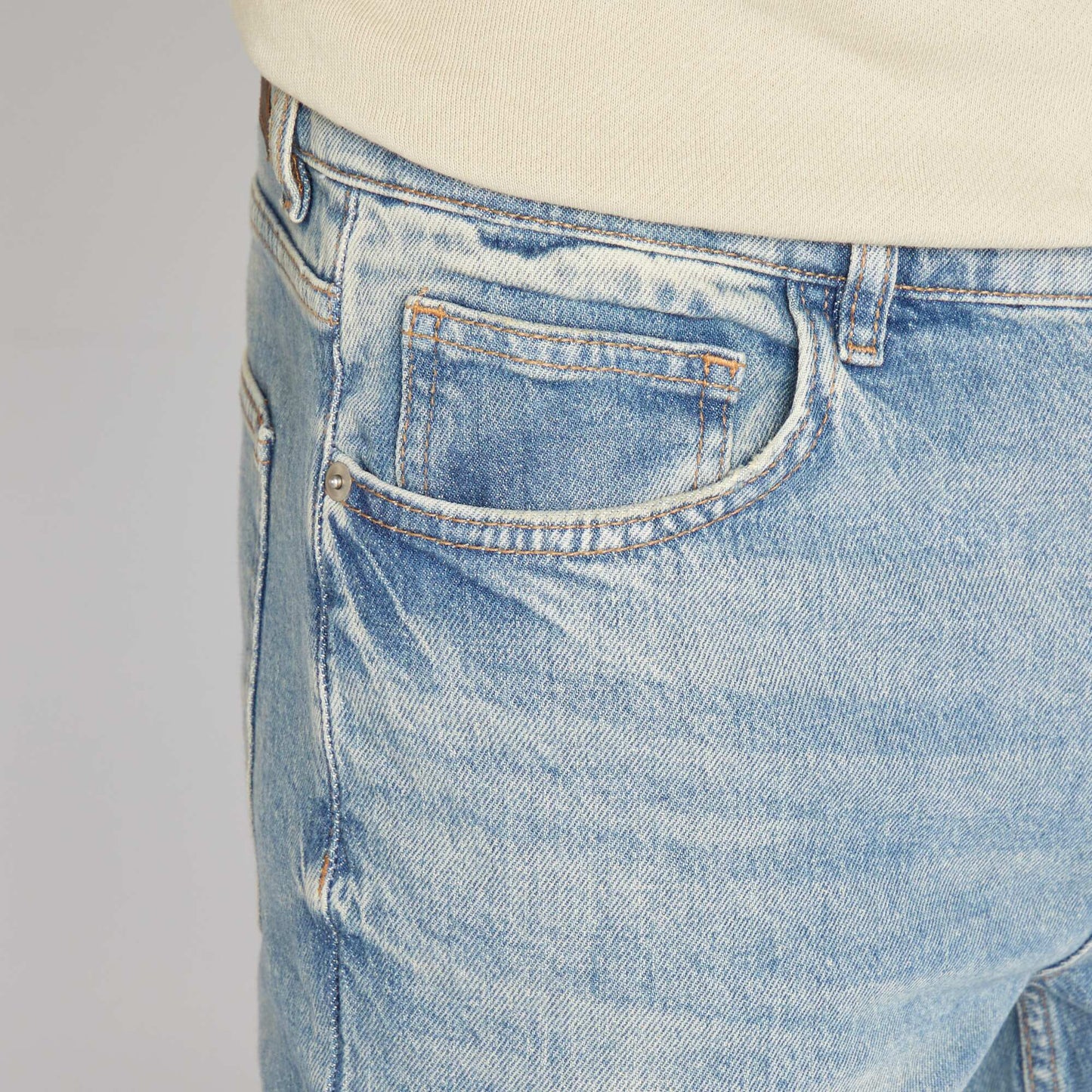 Jean slim slim fit / coupe ajustée BLEU CLAIR