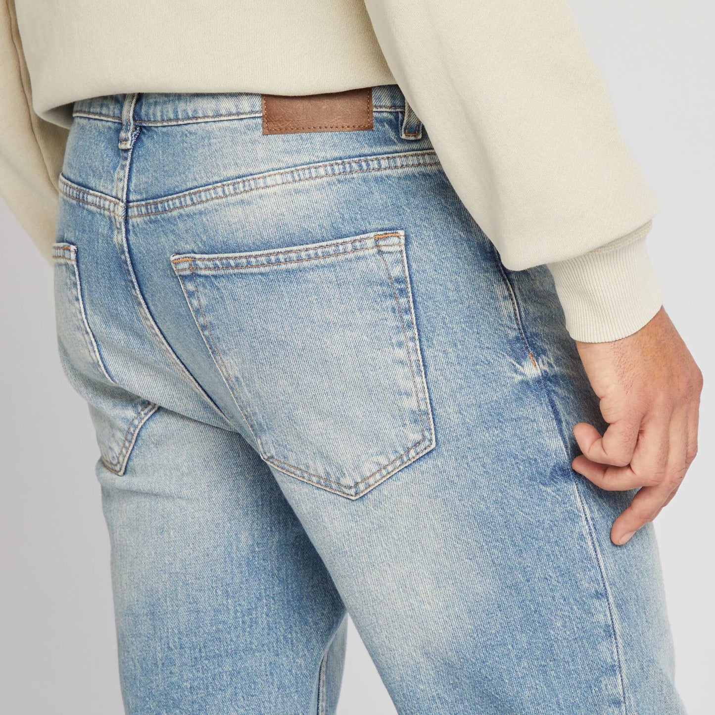 Jean slim slim fit / coupe ajustée BLEU CLAIR