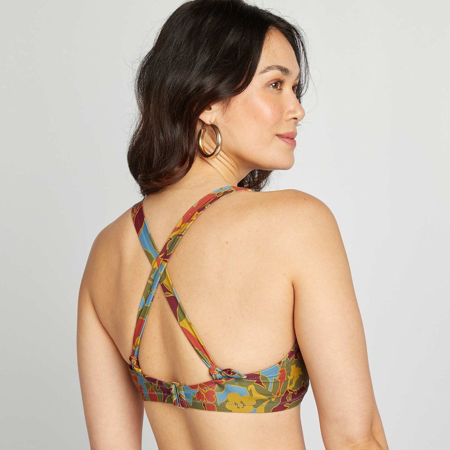 Soutien-gorge de bain bonnet D&E MULTICOLORE