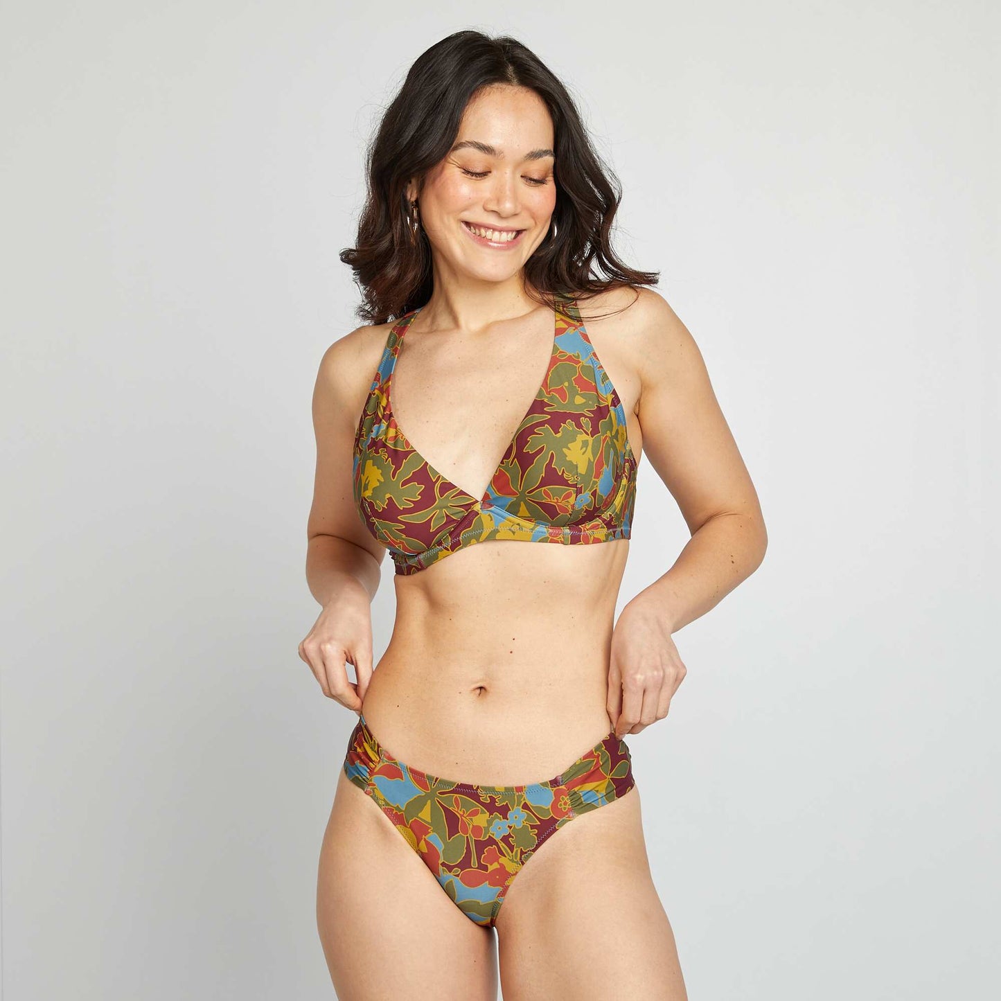 Soutien-gorge de bain bonnet D&E MULTICOLORE