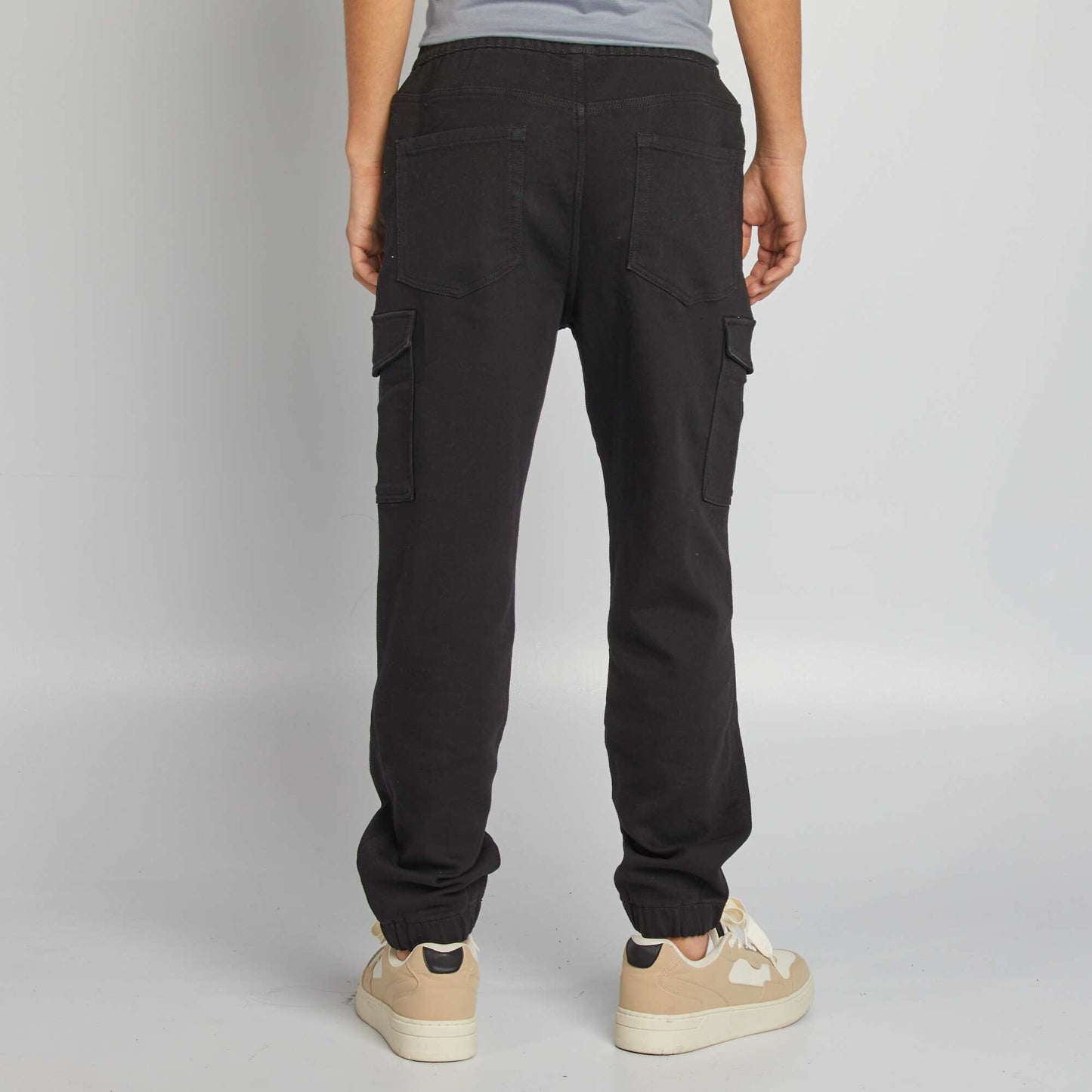 Pantalon jogger multipoches GRIS
