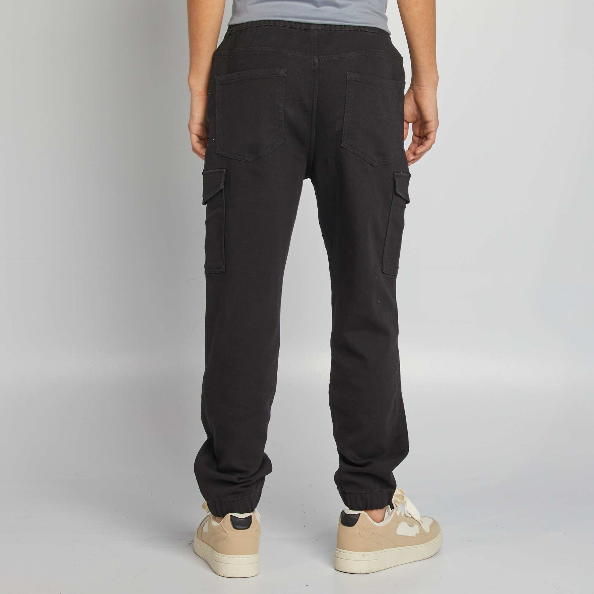 Pantalon jogger multipoches GRIS
