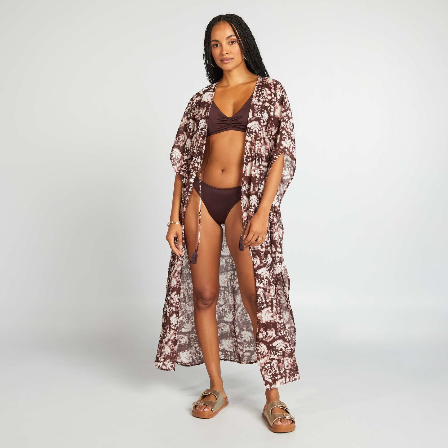Culotte de bain basique PRUNE