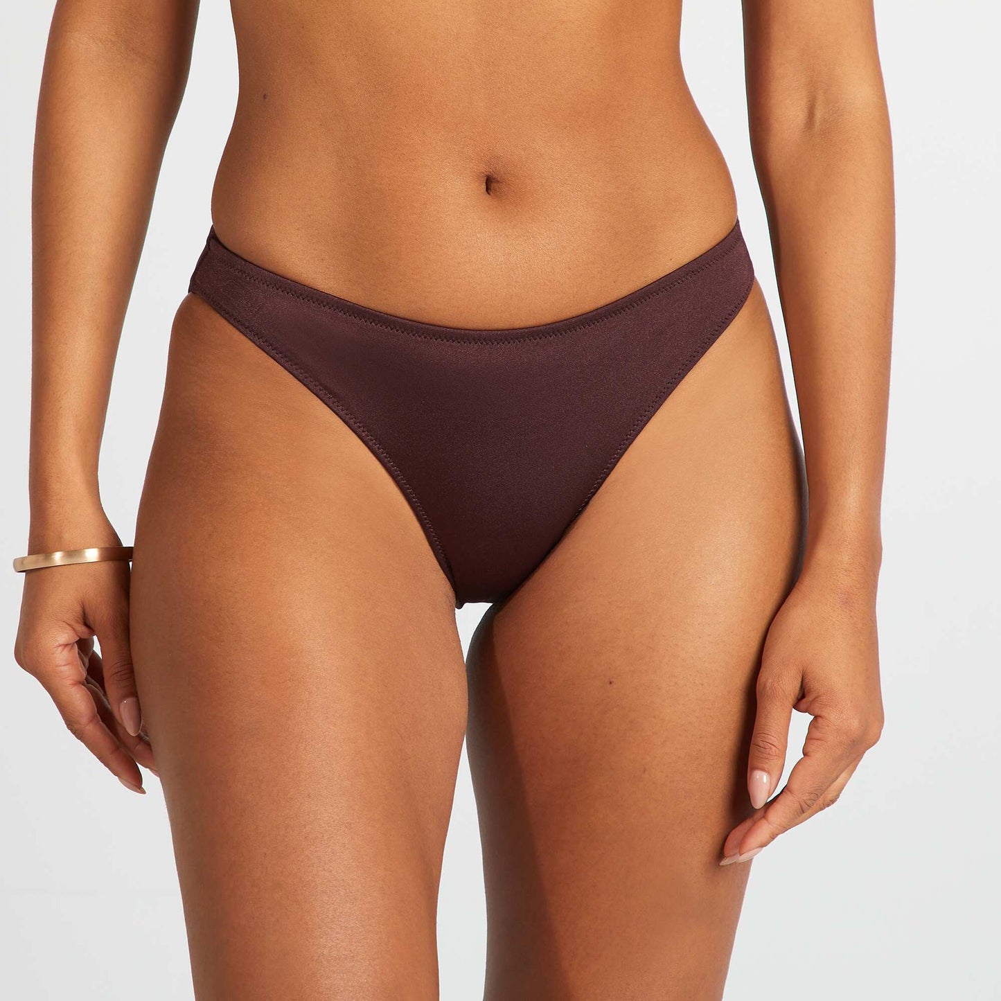 Culotte de bain basique PRUNE