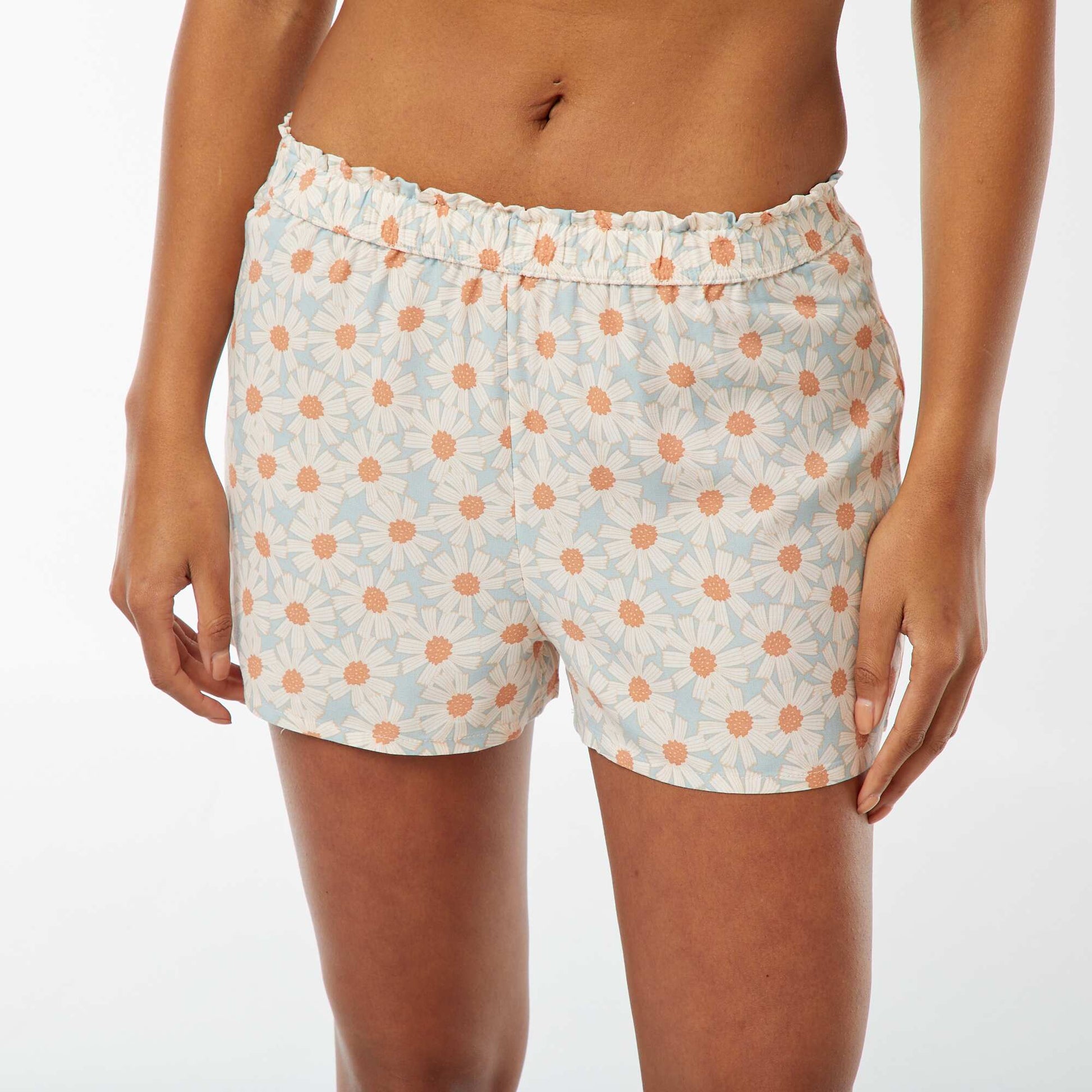 Short de pyjama léger BLEU
