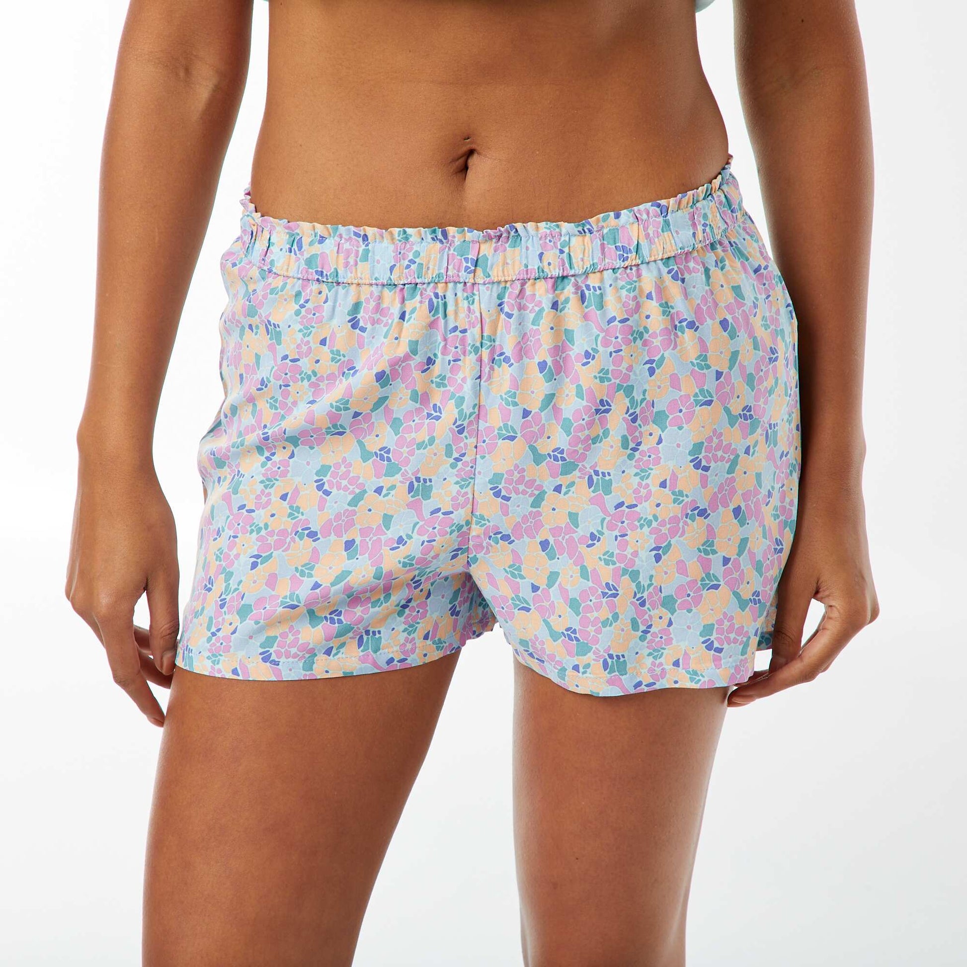 Short de pyjama léger BLEU
