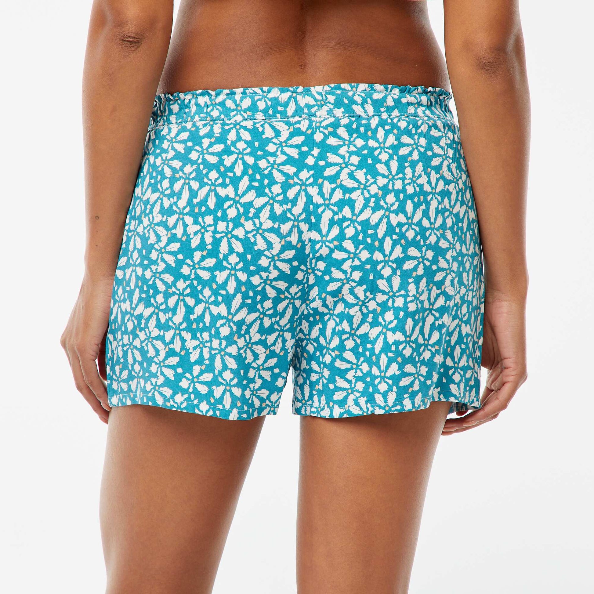 Short de pyjama léger BLEU