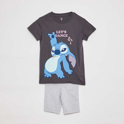 Pyjama t-shirt large + legging 'Disney' - 2 pièces GRIS