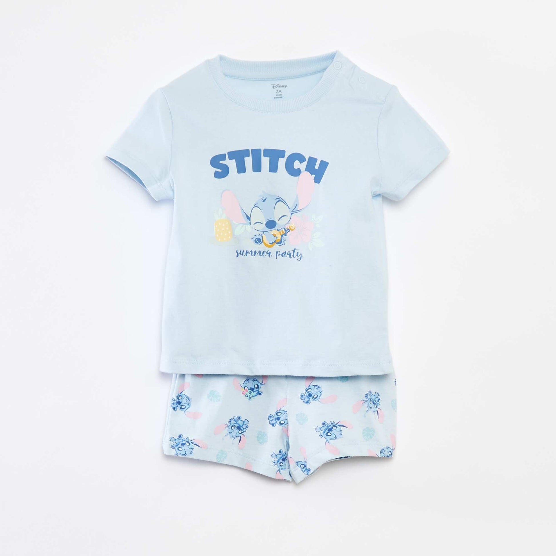 Ensemble pyjama court 'Disney' BLEU