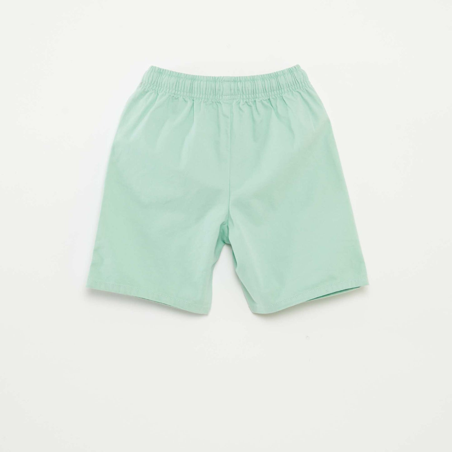 Bermuda type chino uni VERT