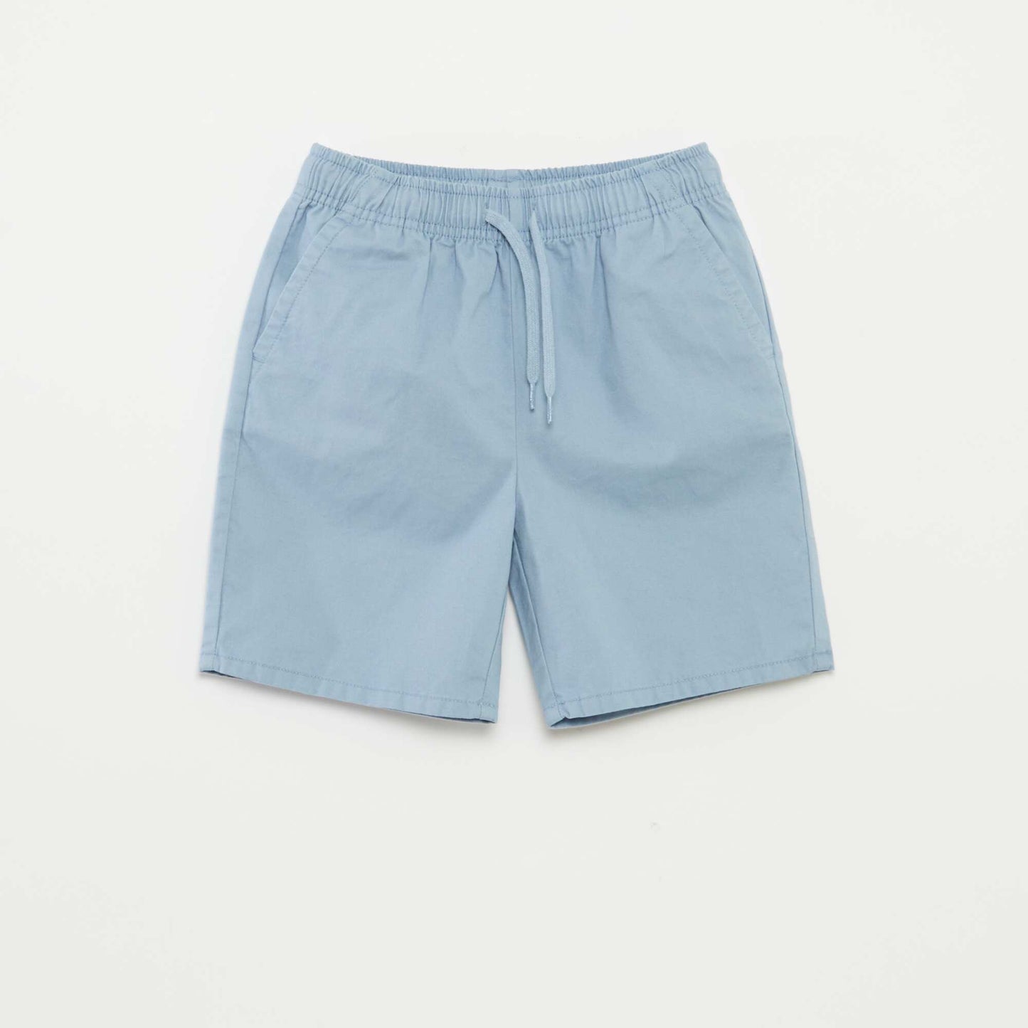 Bermuda type chino uni BLEU