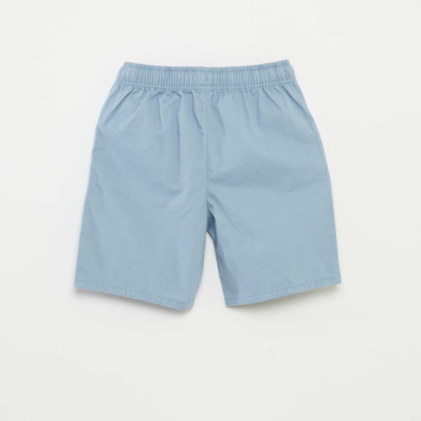 Bermuda type chino uni BLEU