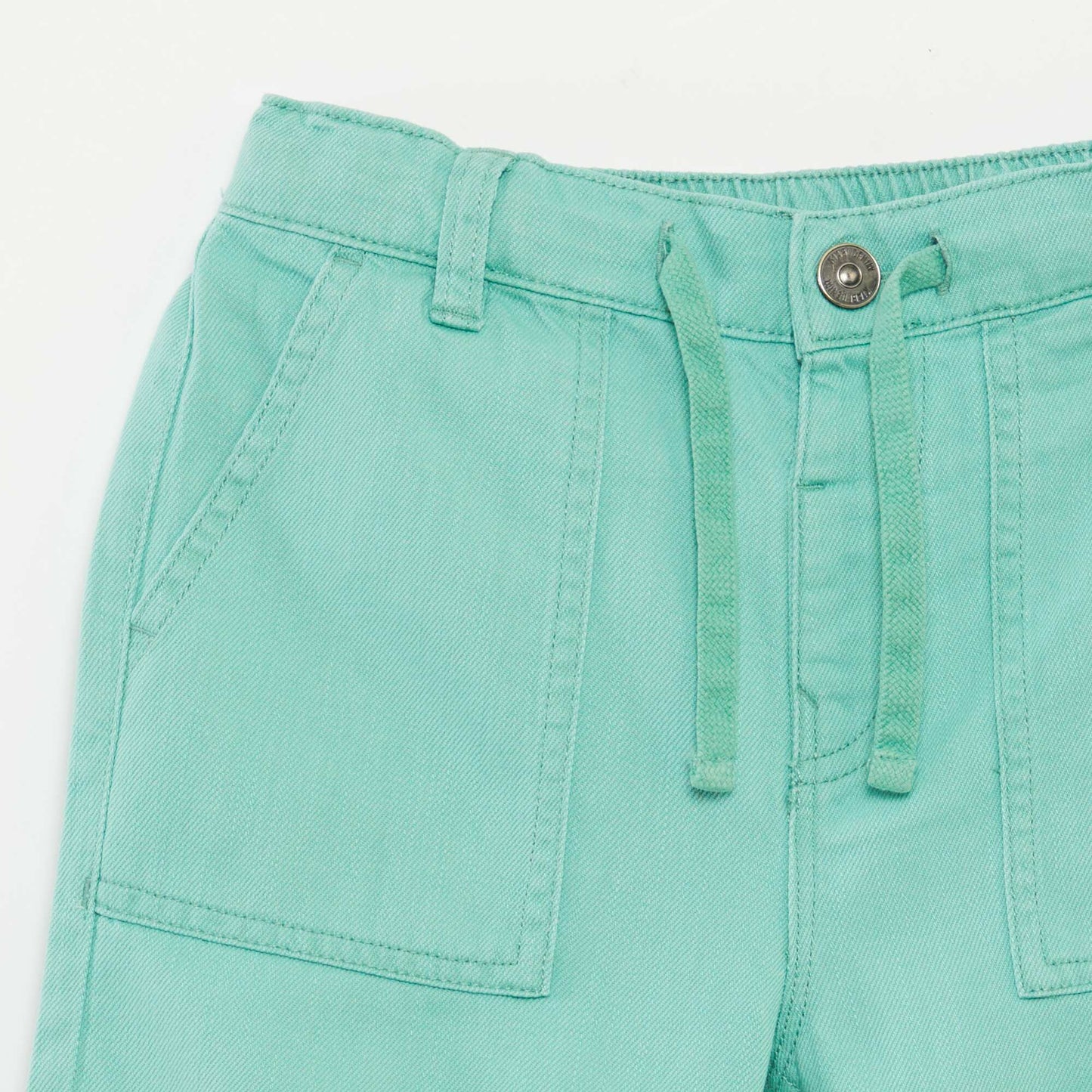 Bermuda en twill VERT