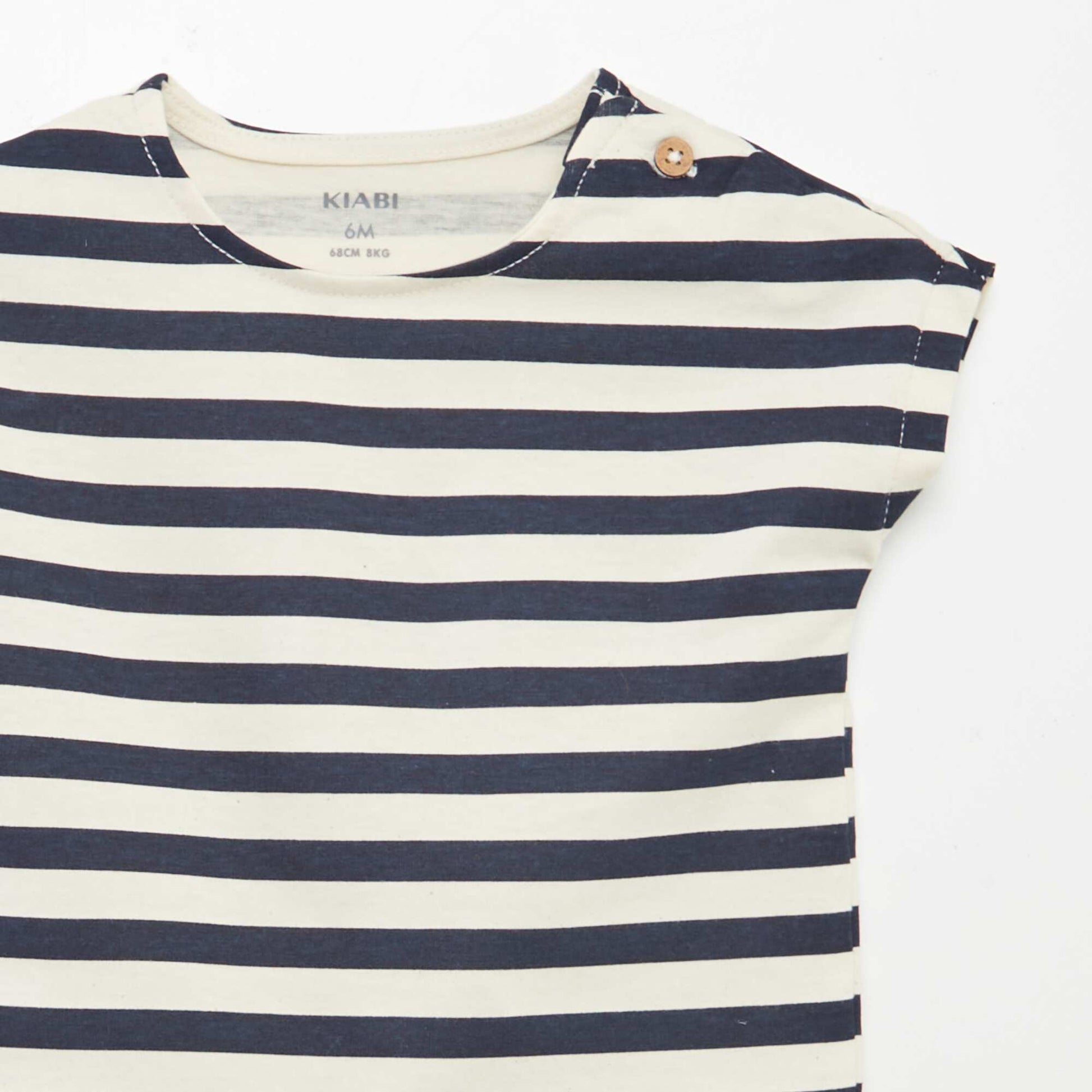 Ensemble imprimé t-shirt + short - 2 pièces BLANC