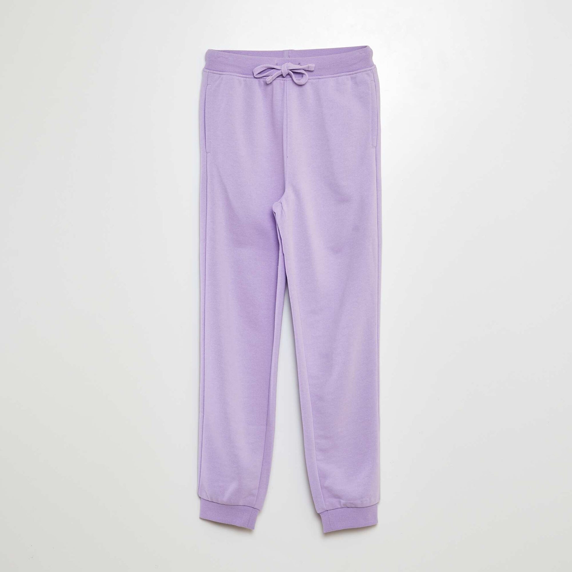 Jogging uni en molleton léger VIOLET