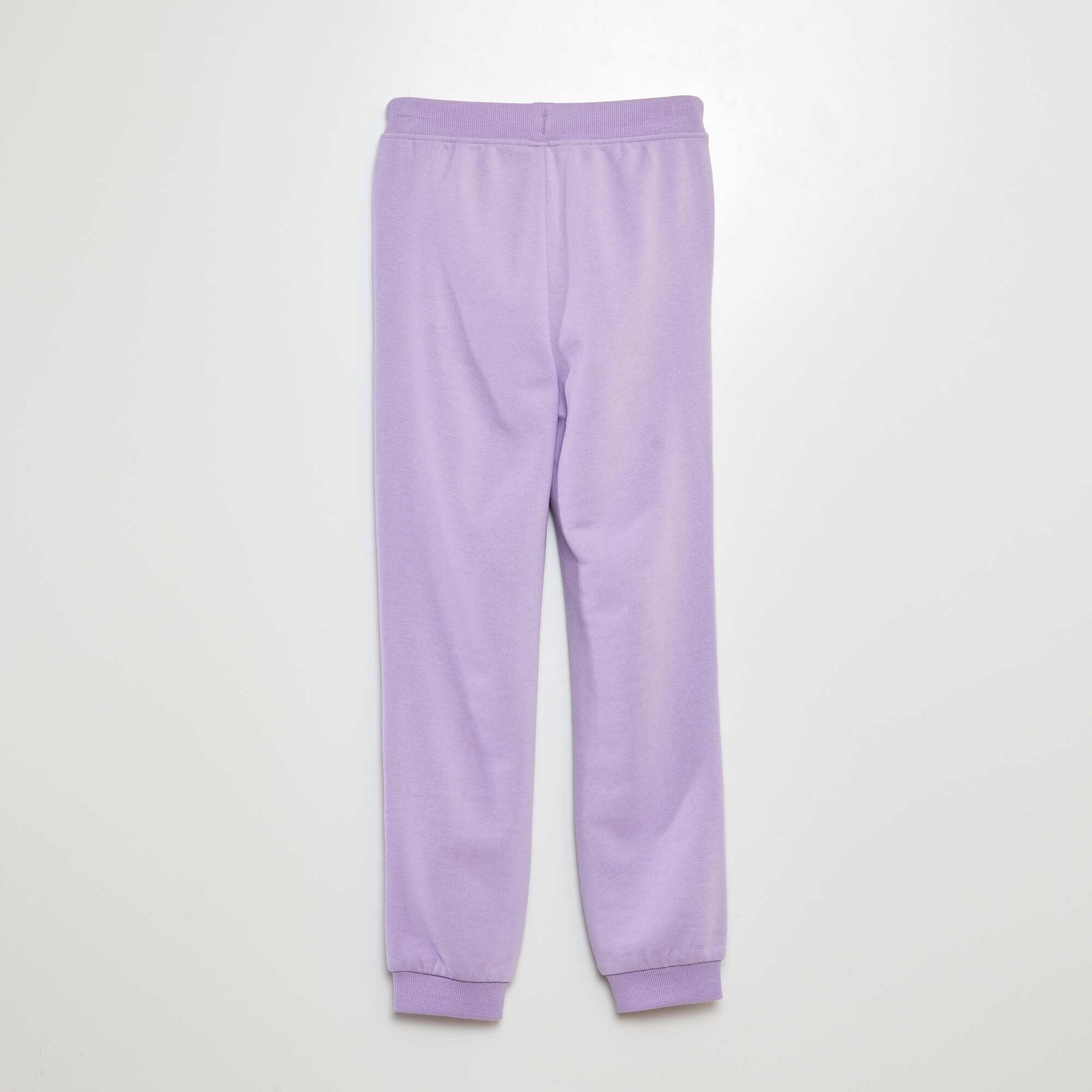 Jogging uni en molleton léger VIOLET