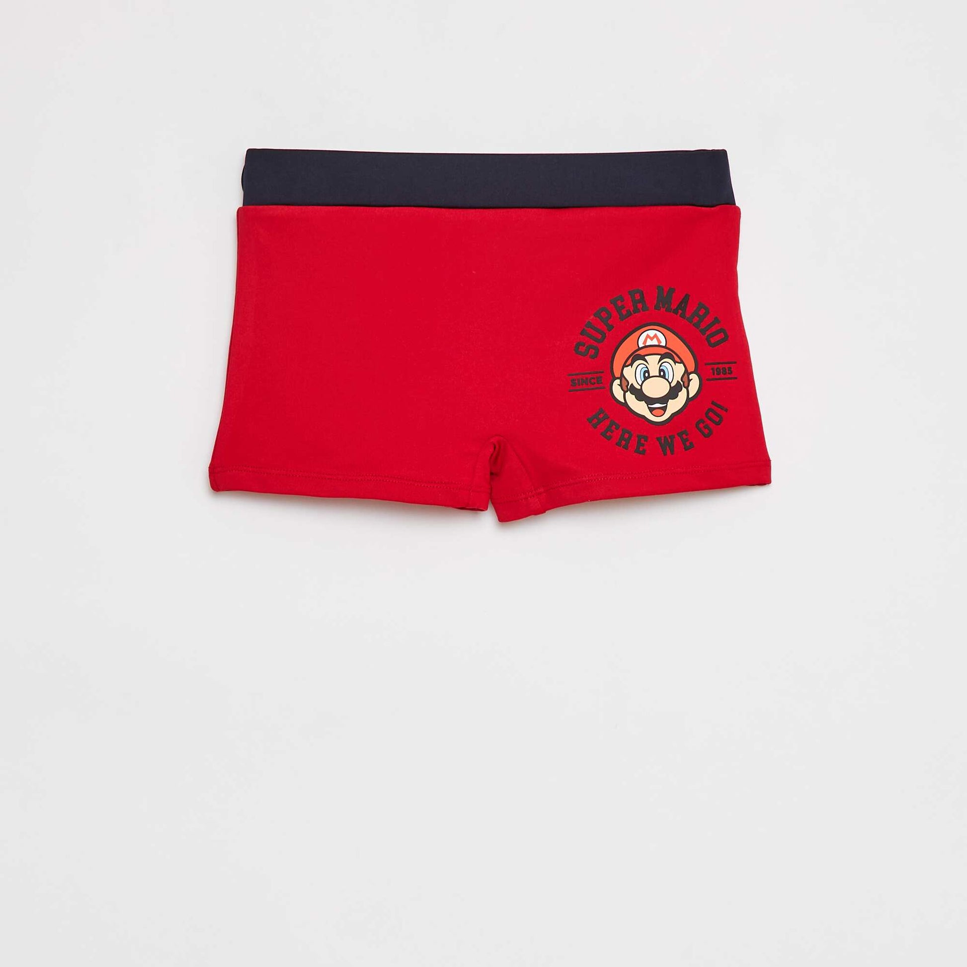 Boxer de bain 'Mario' ROUGE
