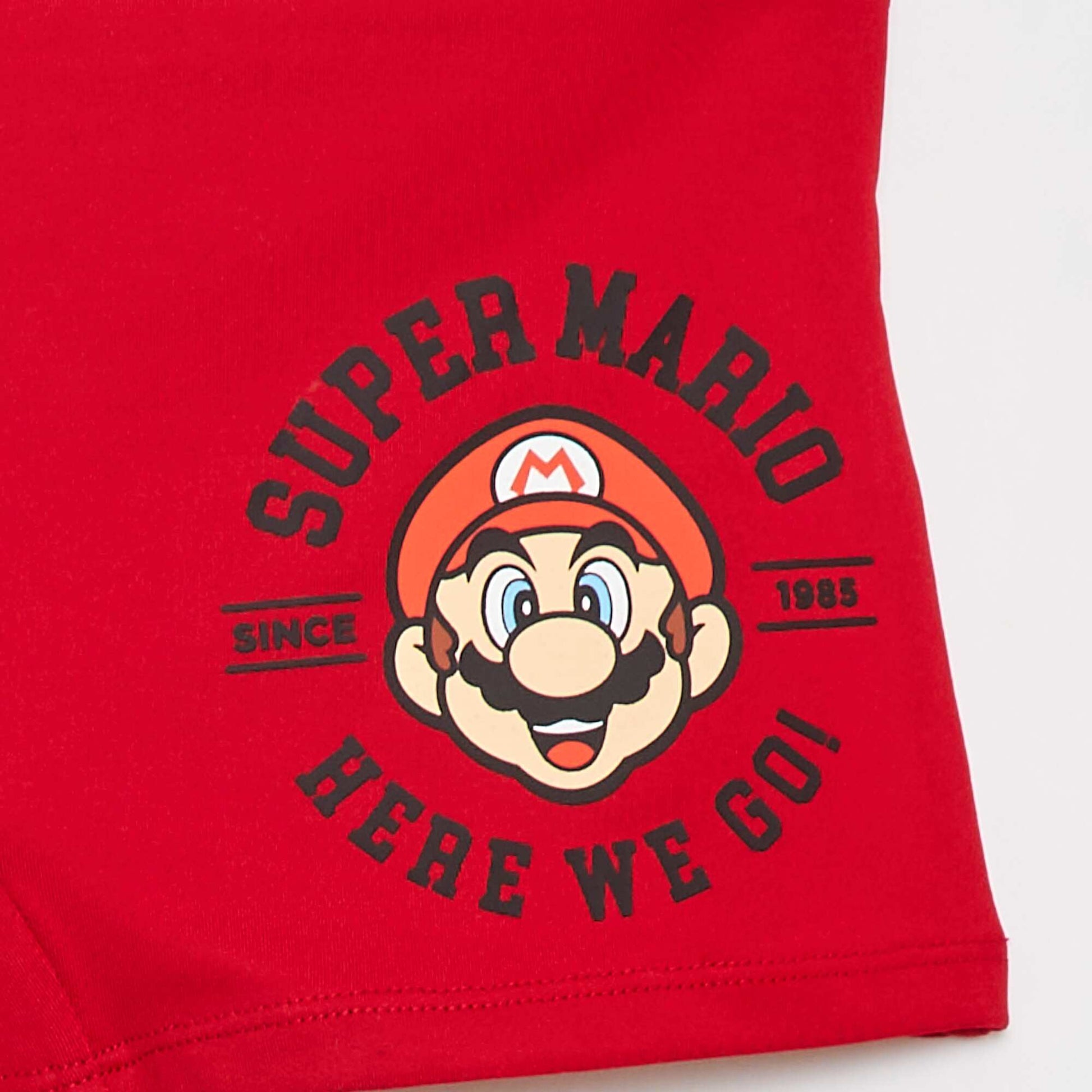 Boxer de bain 'Mario' ROUGE