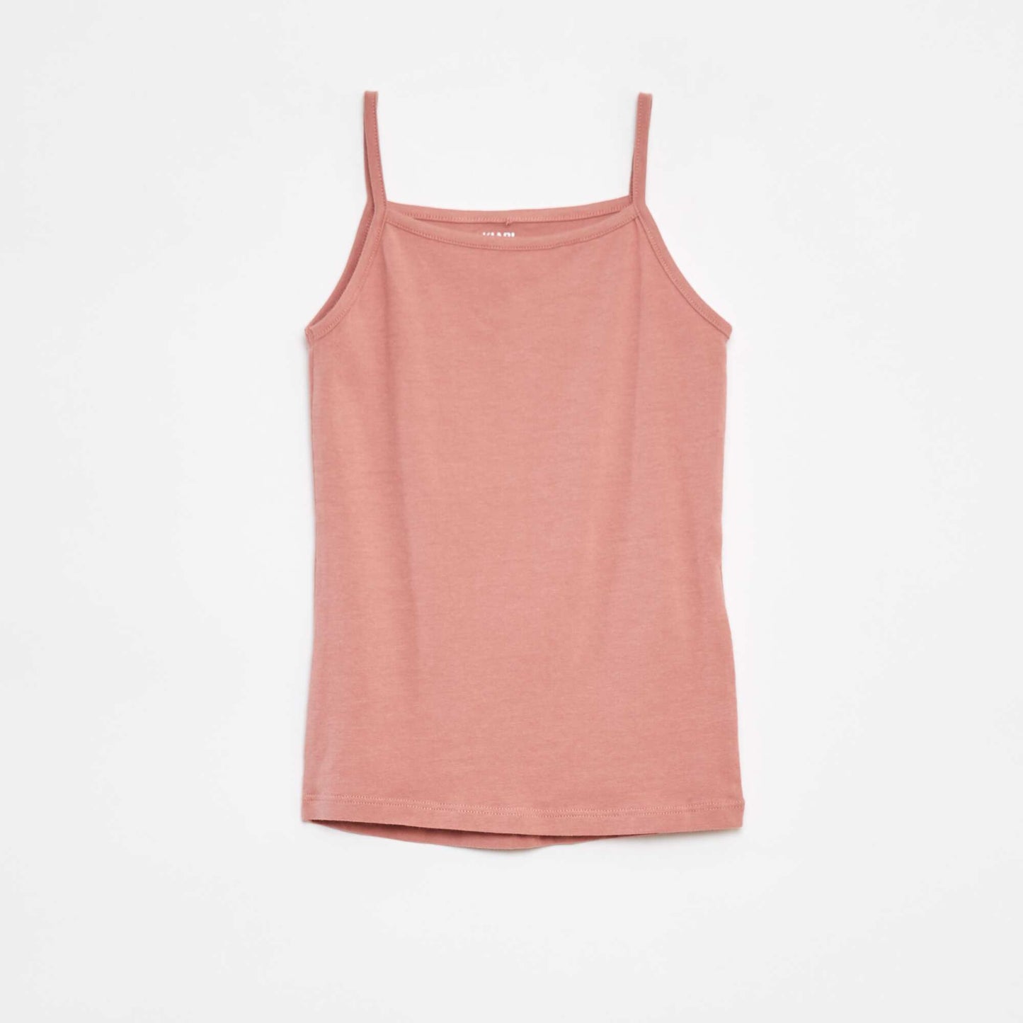 Lot de 2 débardeurs en coton stretch BLANC