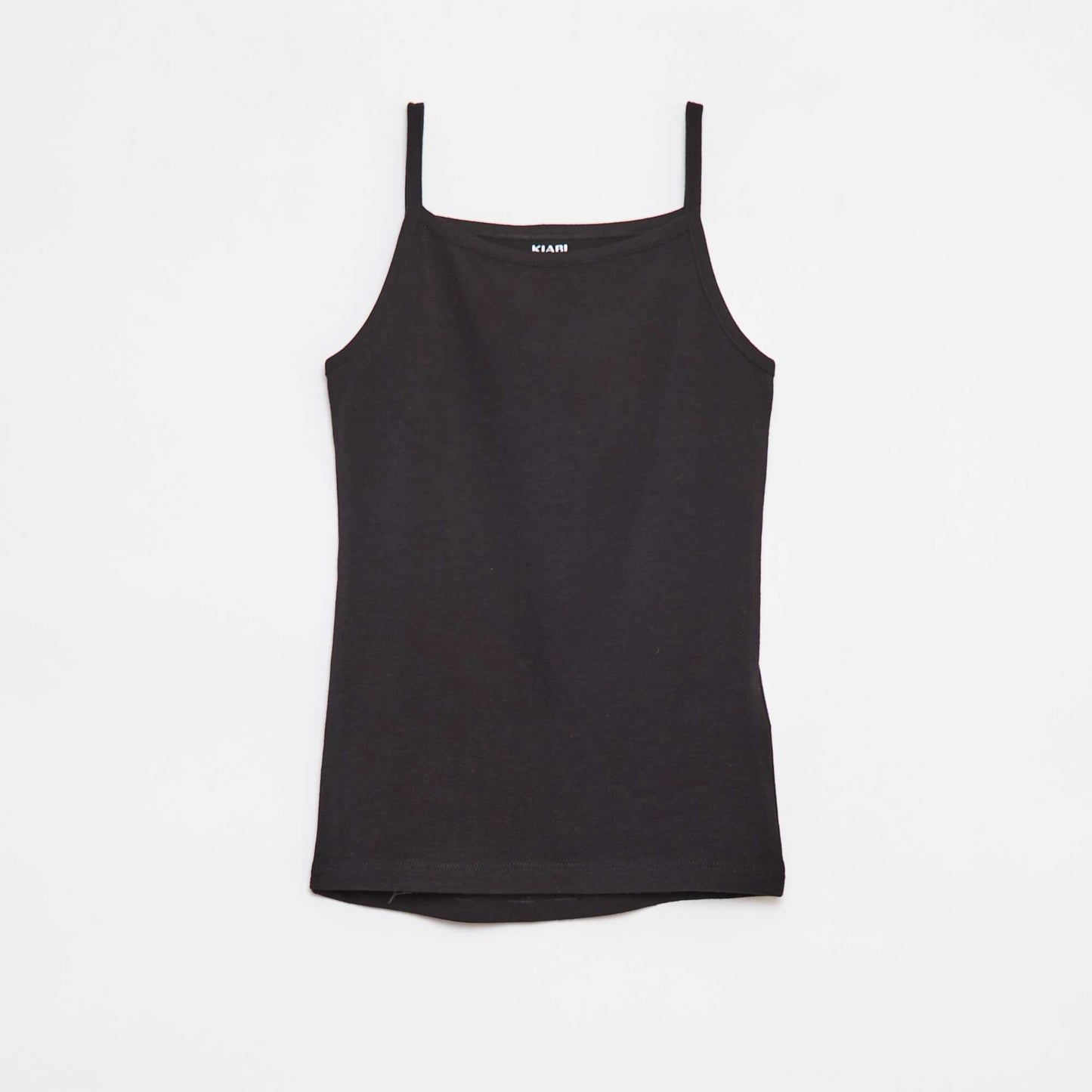 Lot de 2 débardeurs en coton stretch VERT
