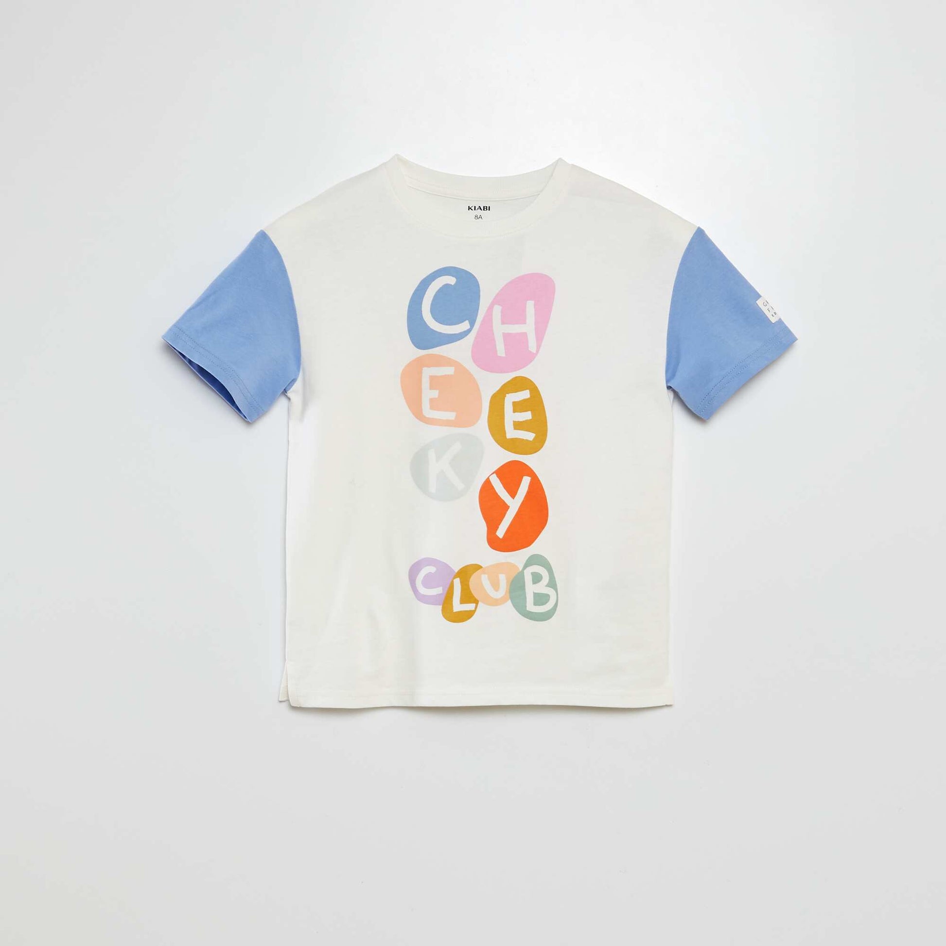 T-shirt imprimé manches courtes  - Grafik Edition BLANC