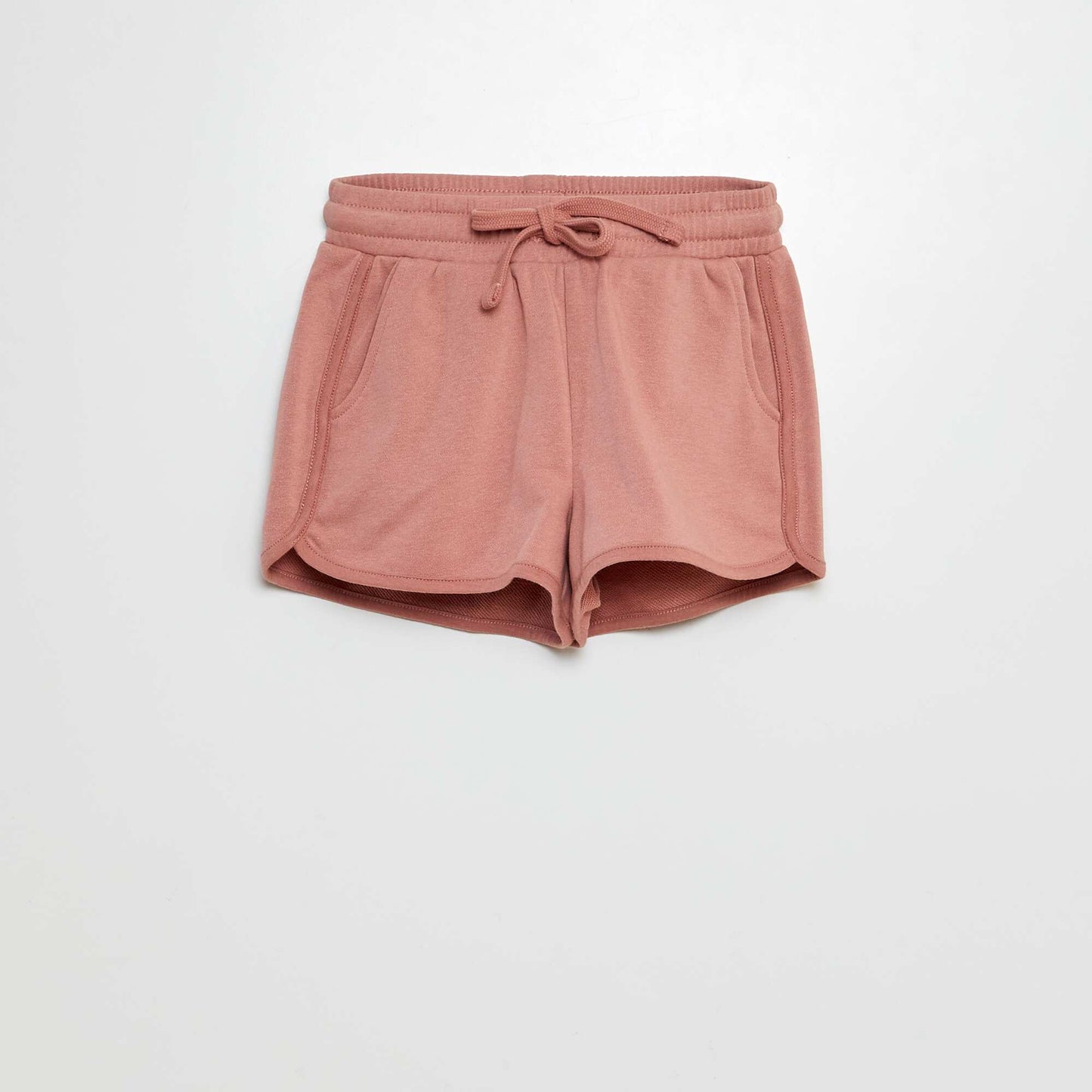 Short en molleton fin (French-Terry) ROSE