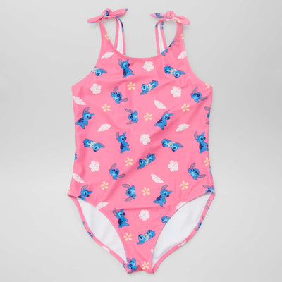 Maillot de bain 'Stitch' - 1 pièce ROSE