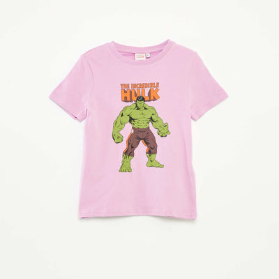 T-shirt à manches courtes 'Marvel' VIOLET