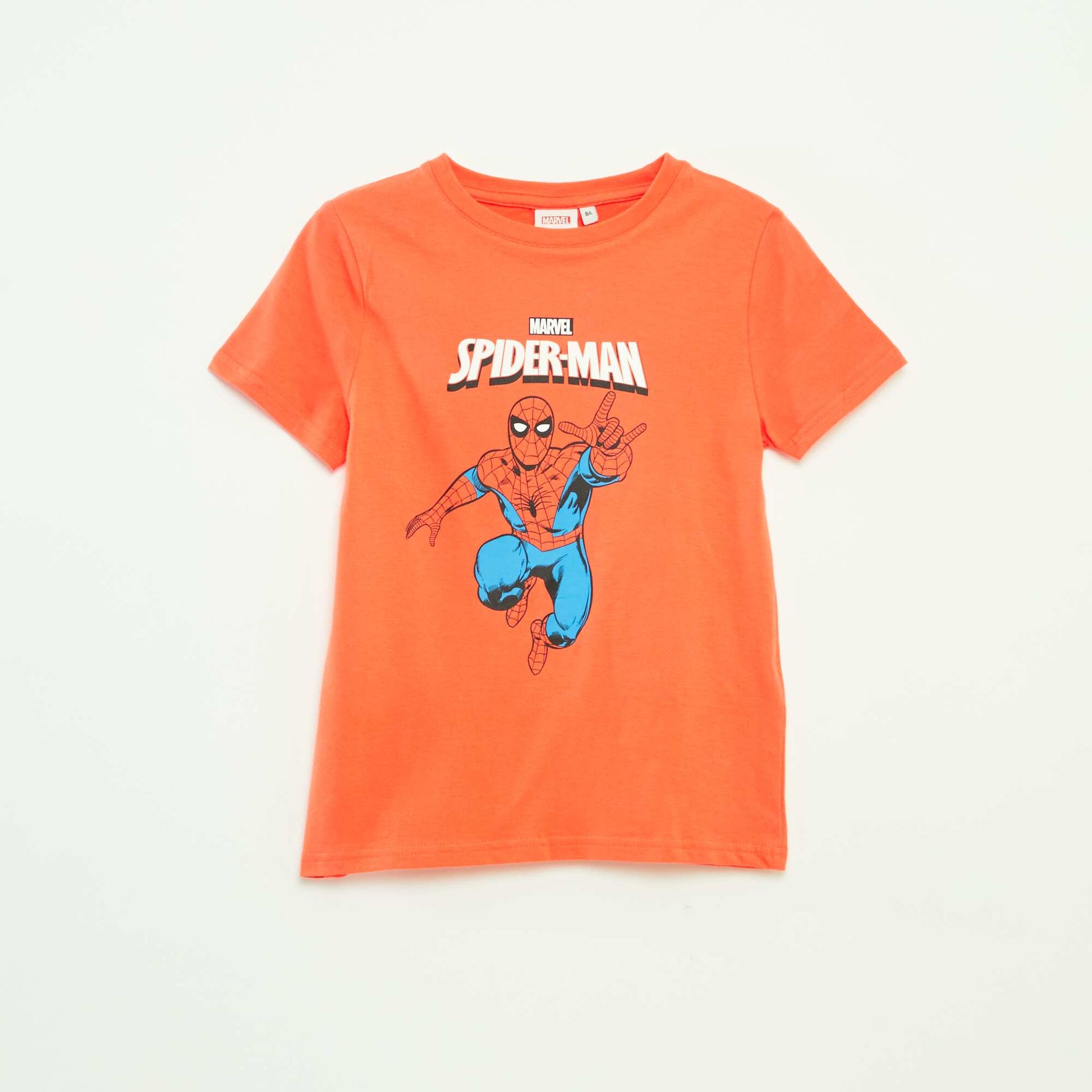T-shirt à manches courtes 'Marvel' ORANGE