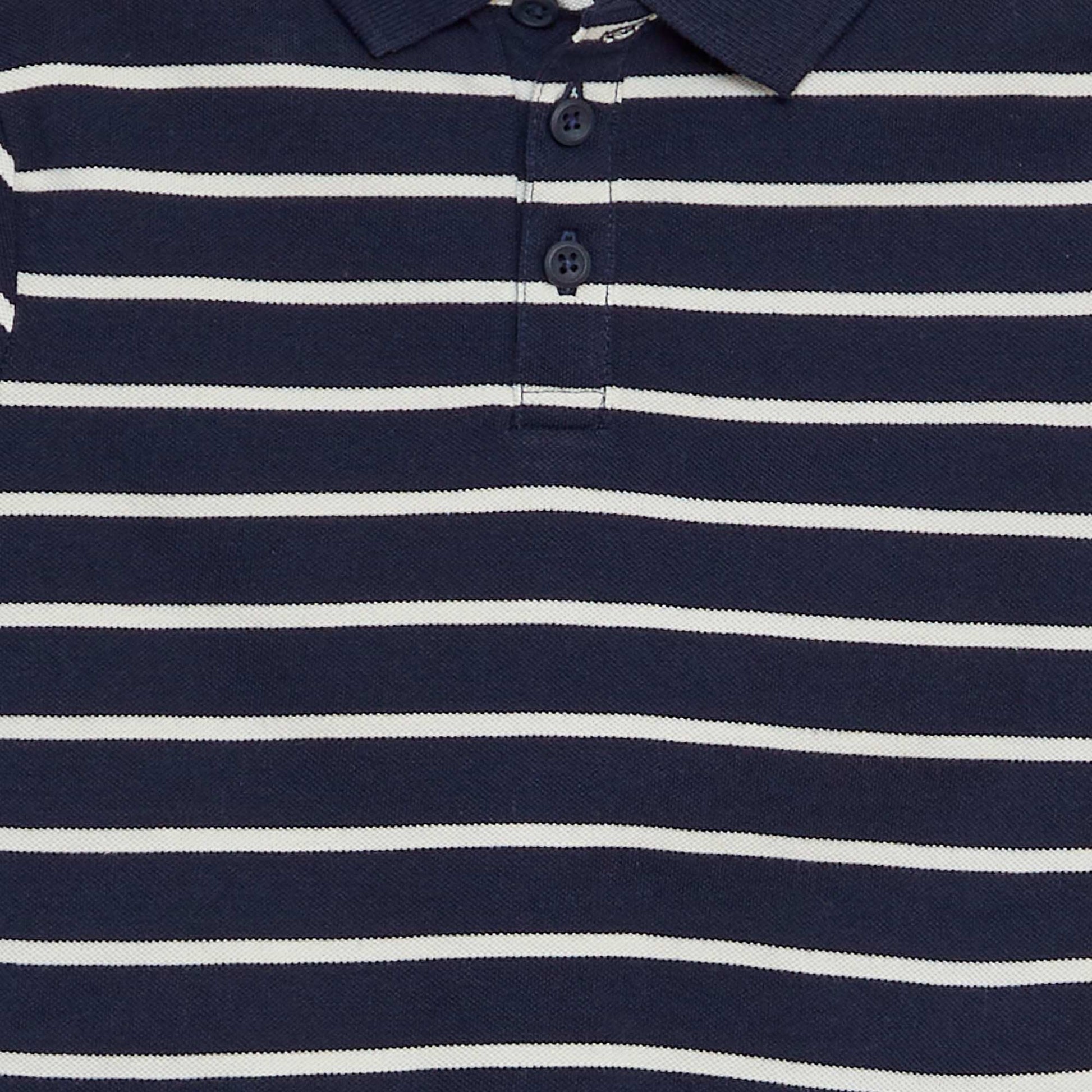 Polo en maille piquée BLEU