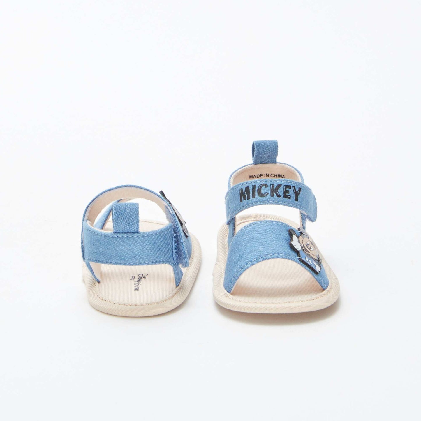 Sandales à scratchs 'Mickey' 'Disney' BLEU