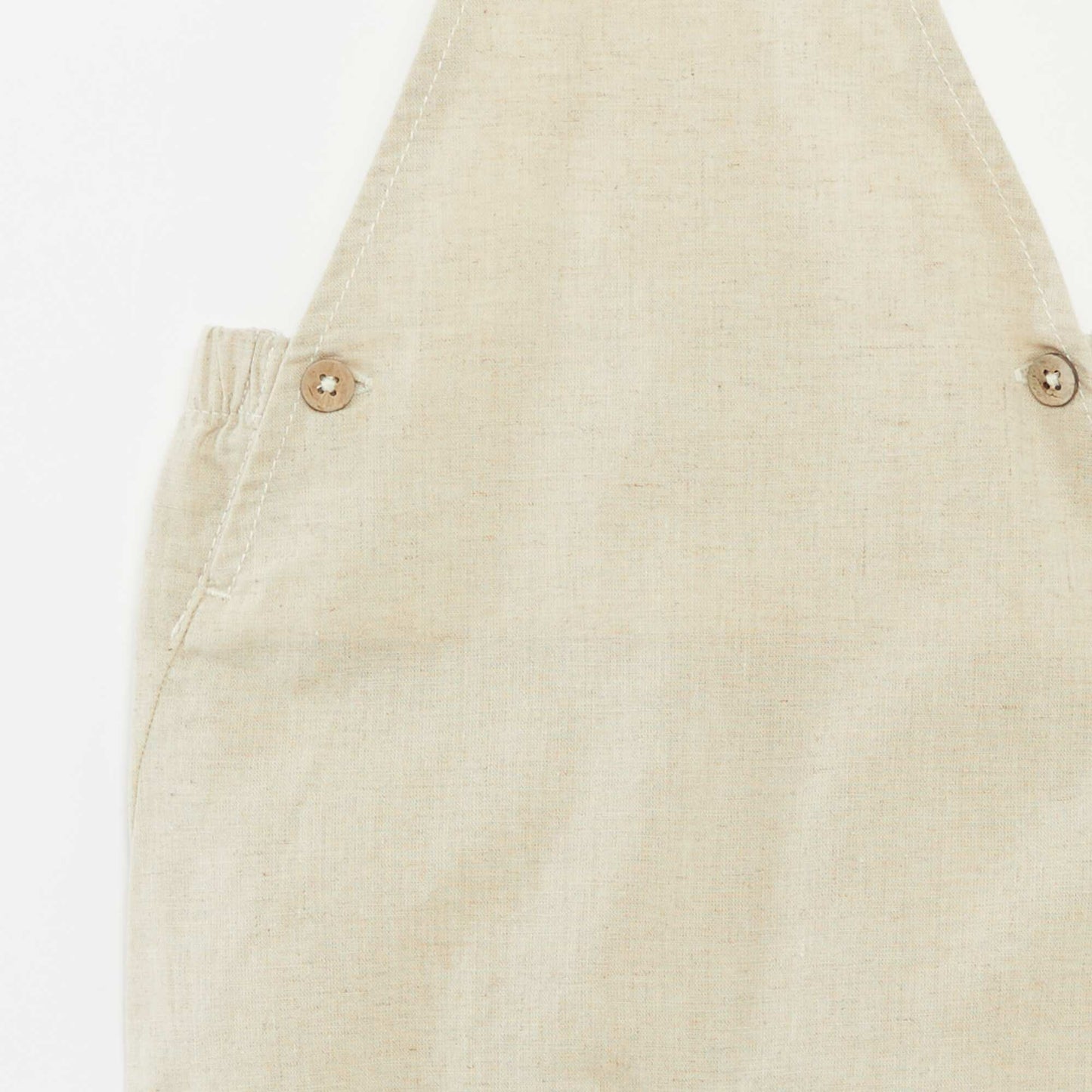 Salopette légère en lin mélangé UNDYED