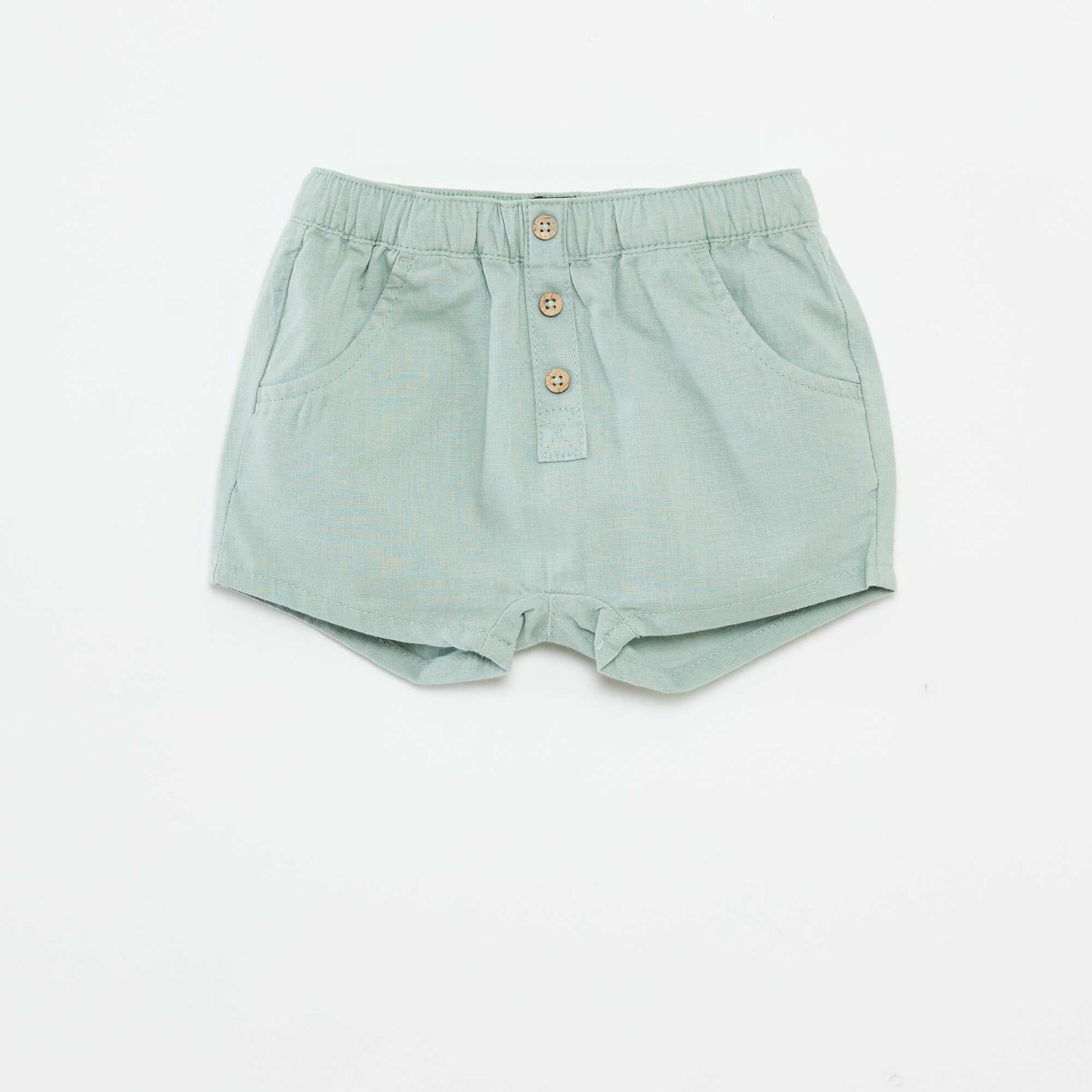 Short avec taille ajustable VERT