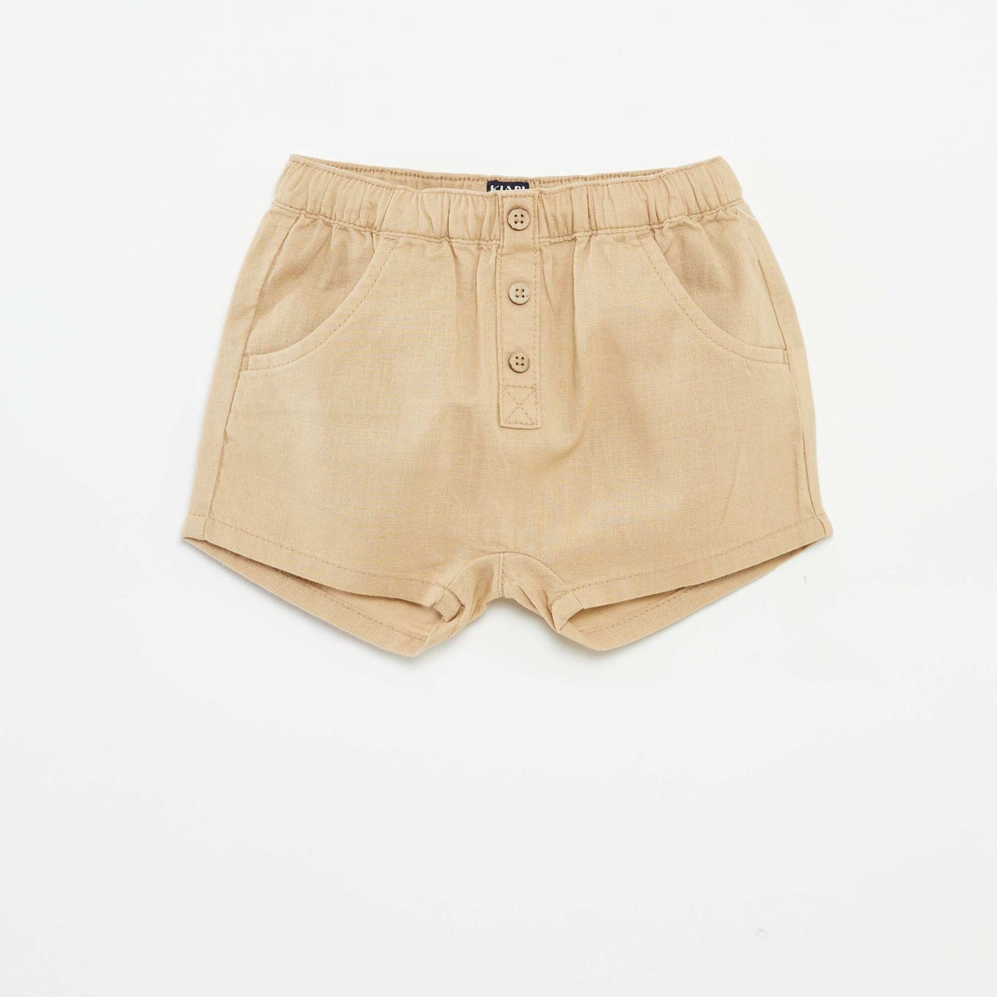 Short avec taille ajustable BEIGE