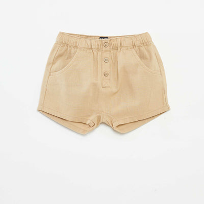 Short avec taille ajustable BEIGE