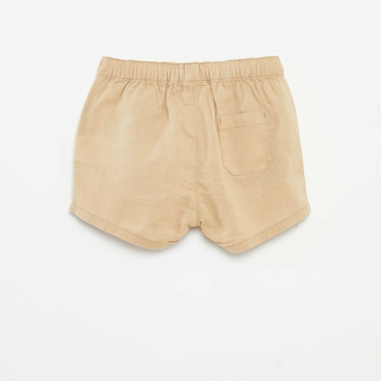 Short avec taille ajustable BEIGE