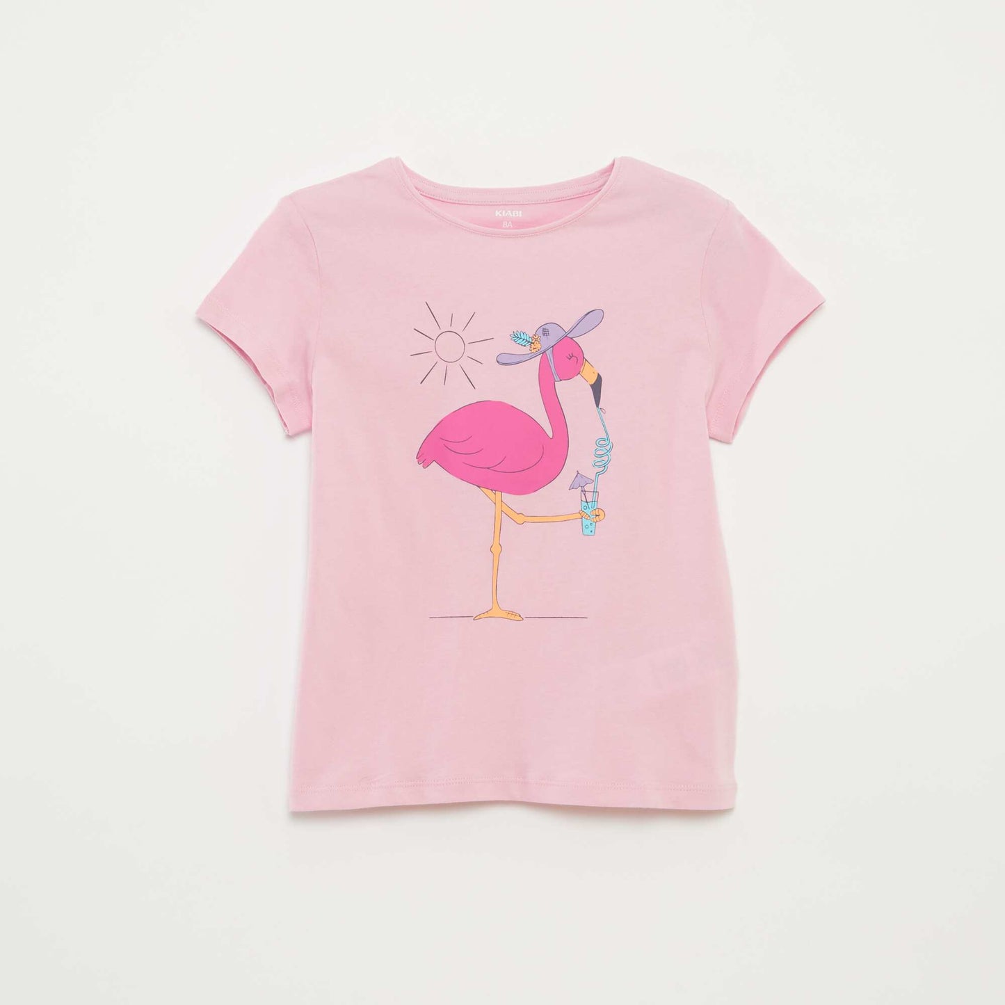 T-shirt imprimé fantaisie ROSE
