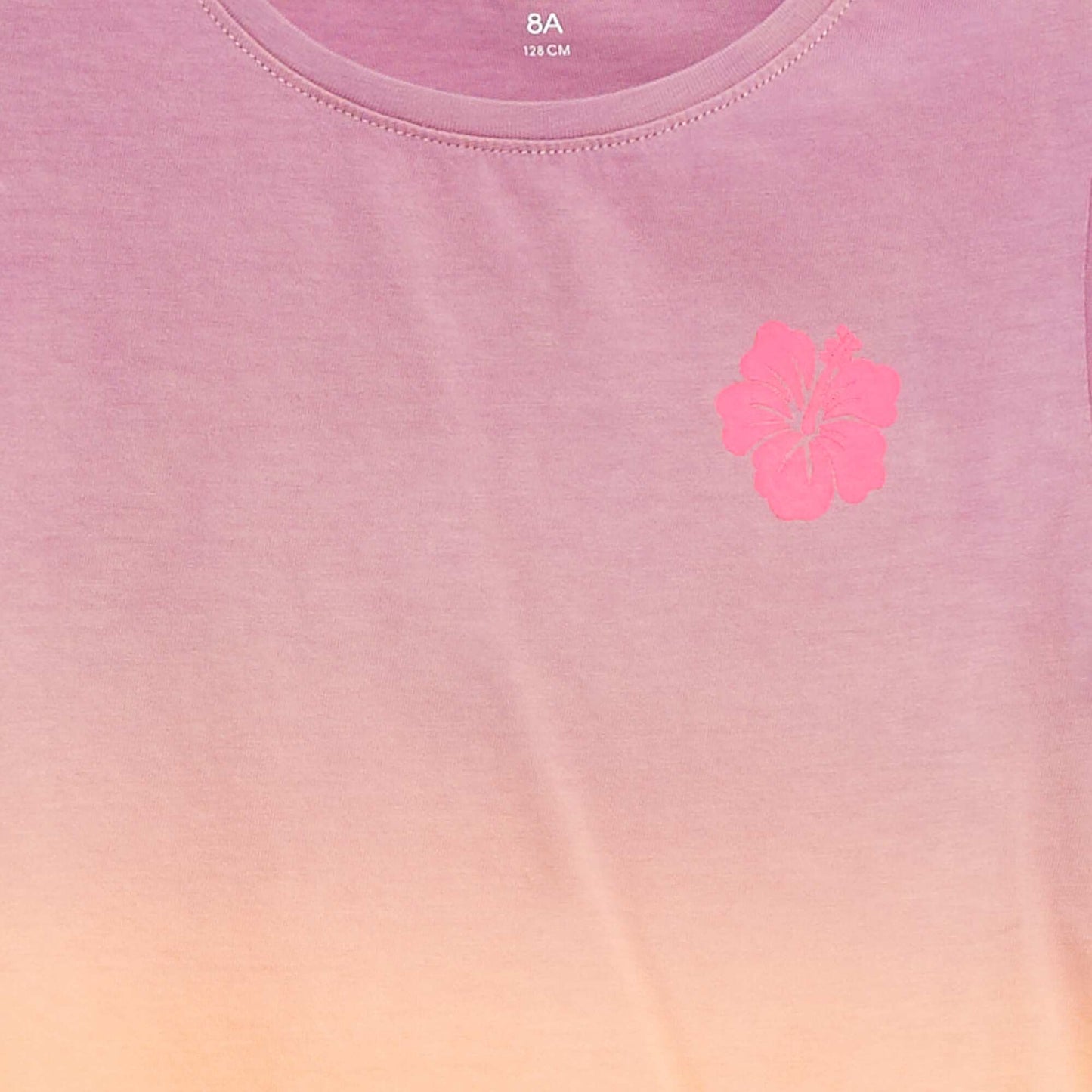 T-shirt en jersey à emmanchures volantées VIOLET