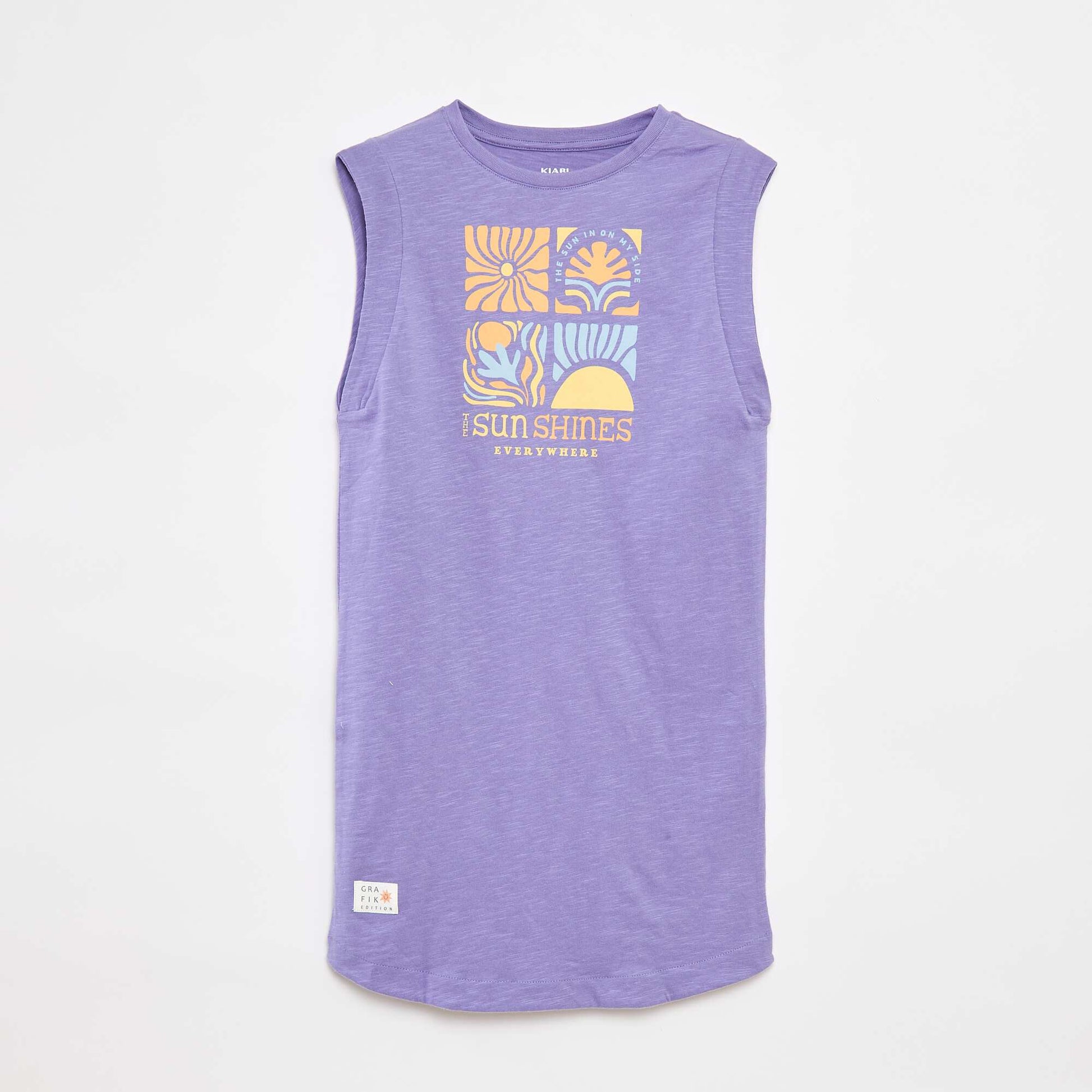Robe t-shirt - Grafik Edition BLEU
