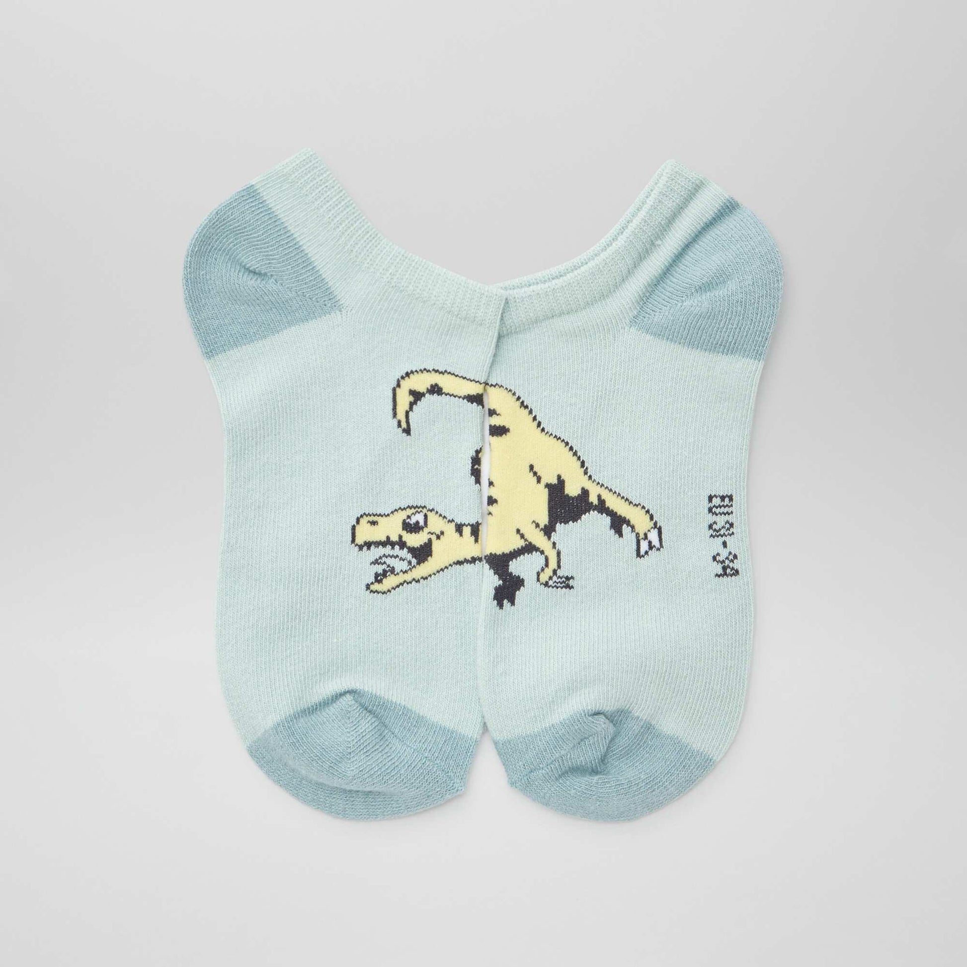 Lot de chaussettes invisibles imprimées VERT