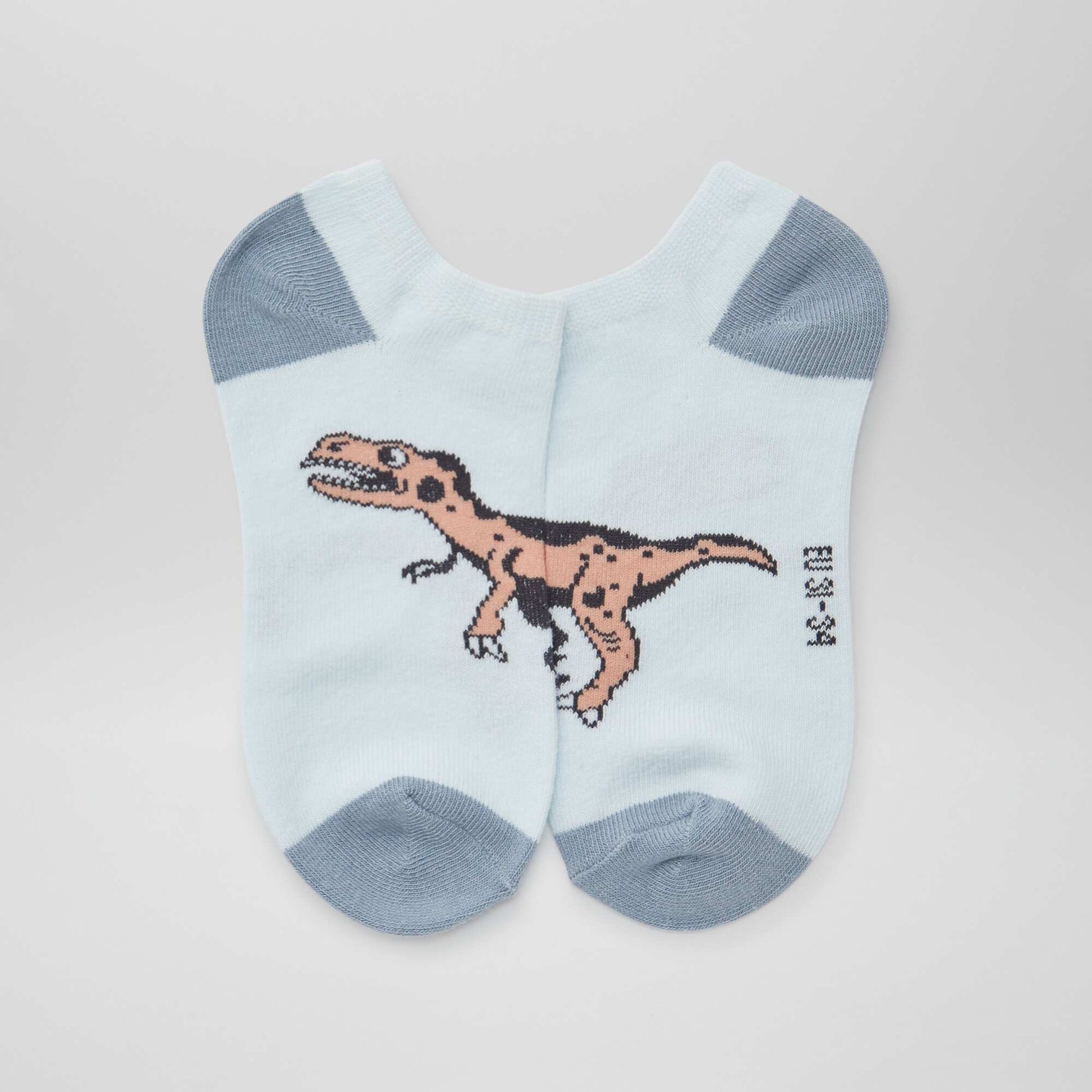 Lot de chaussettes invisibles imprimées VERT