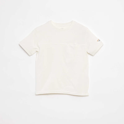 T-shirt en coton piqué BEIGE