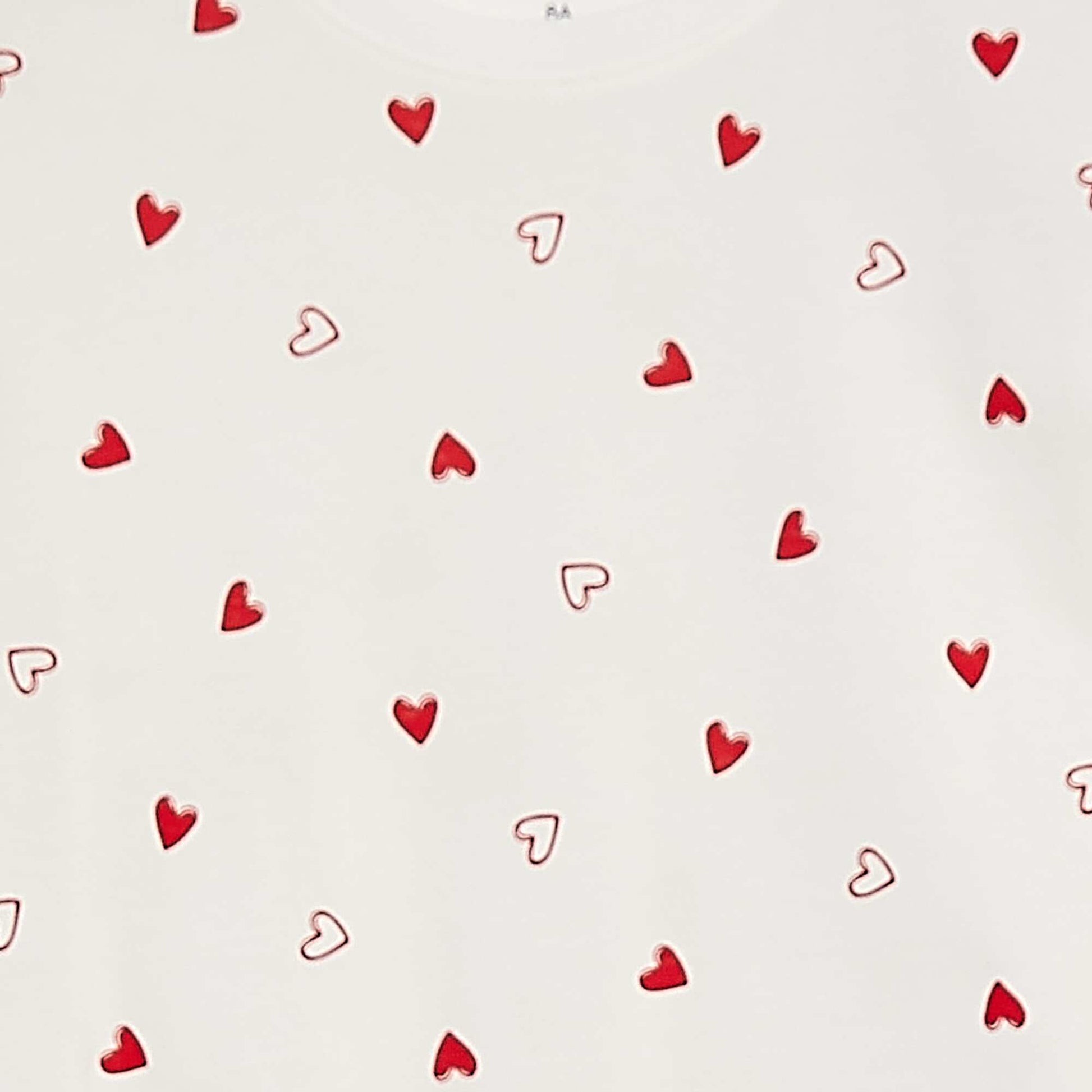 Chemise de nuit imprimée BLANC