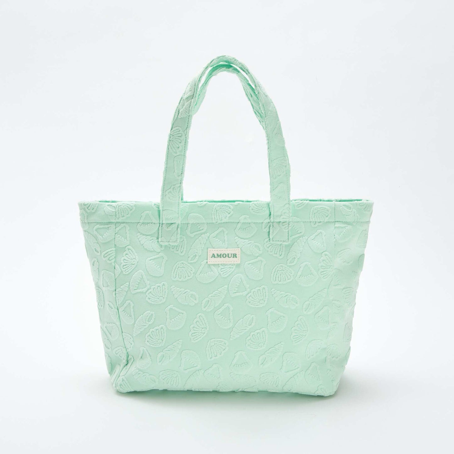 Sac cabas à motifs VERT