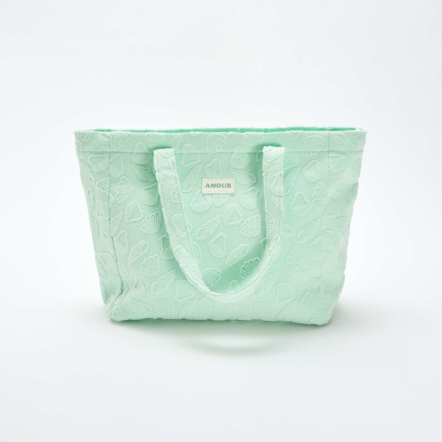 Sac cabas à motifs VERT
