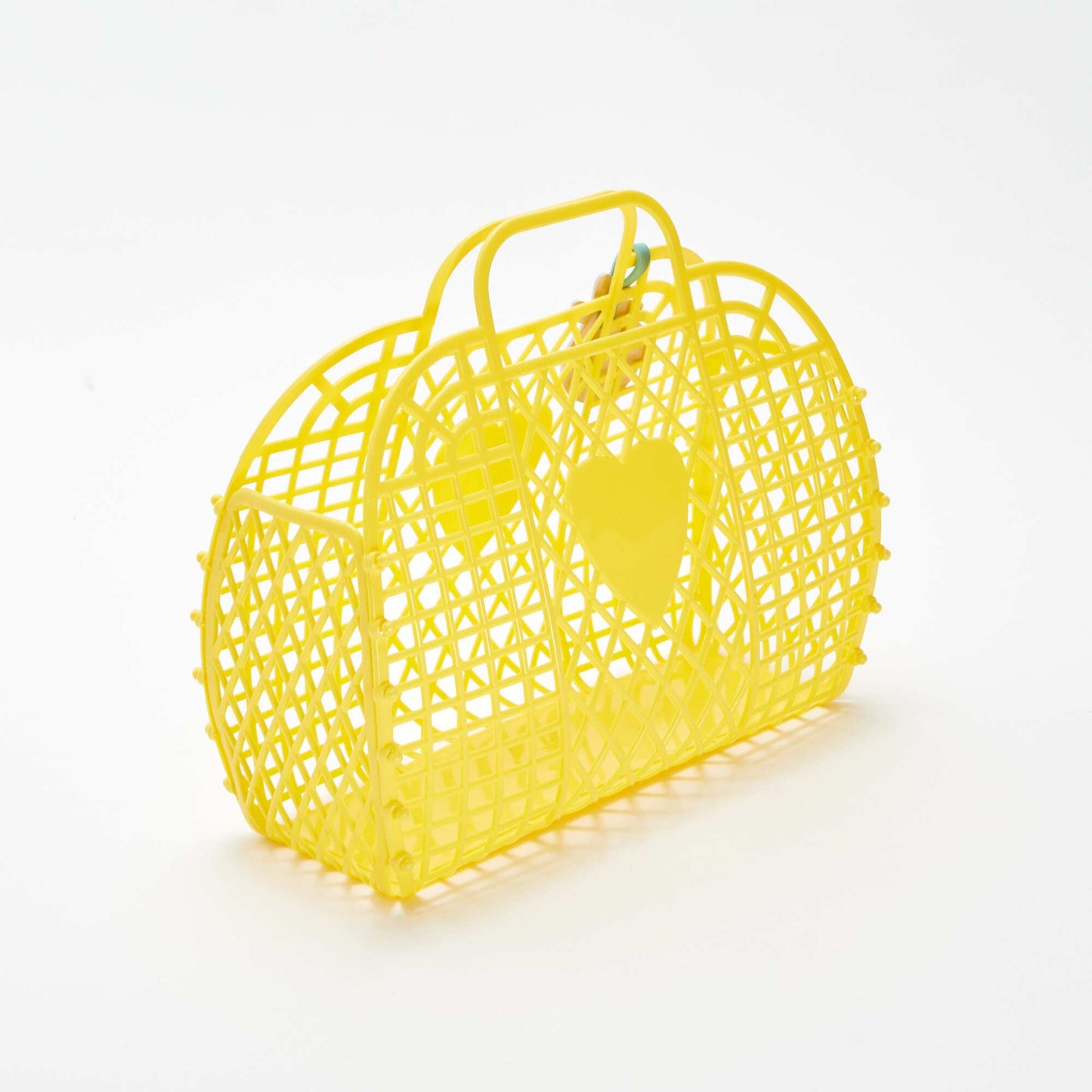 Panier en plastique fruit JAUNE